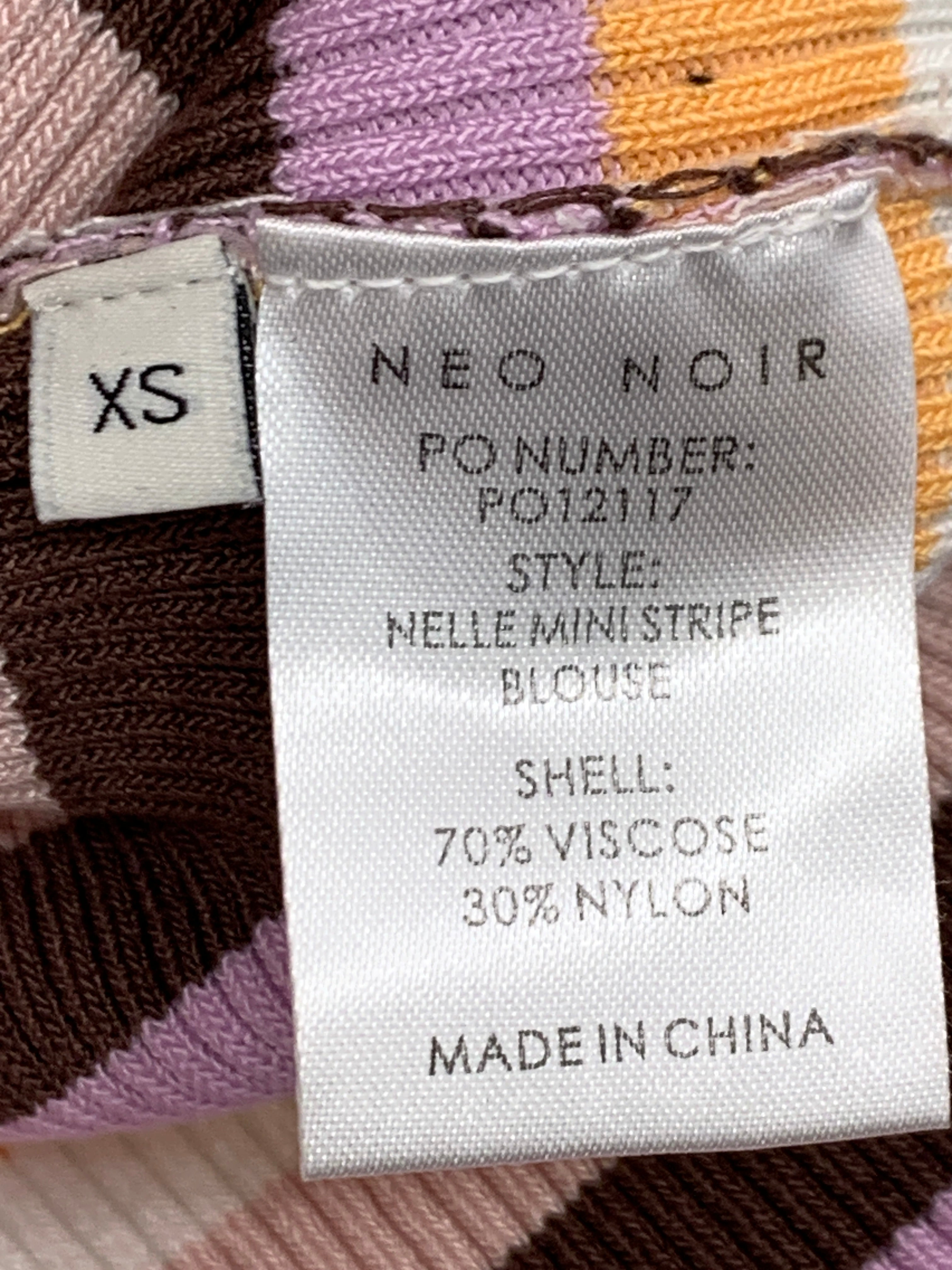 Neo Noir Bluse