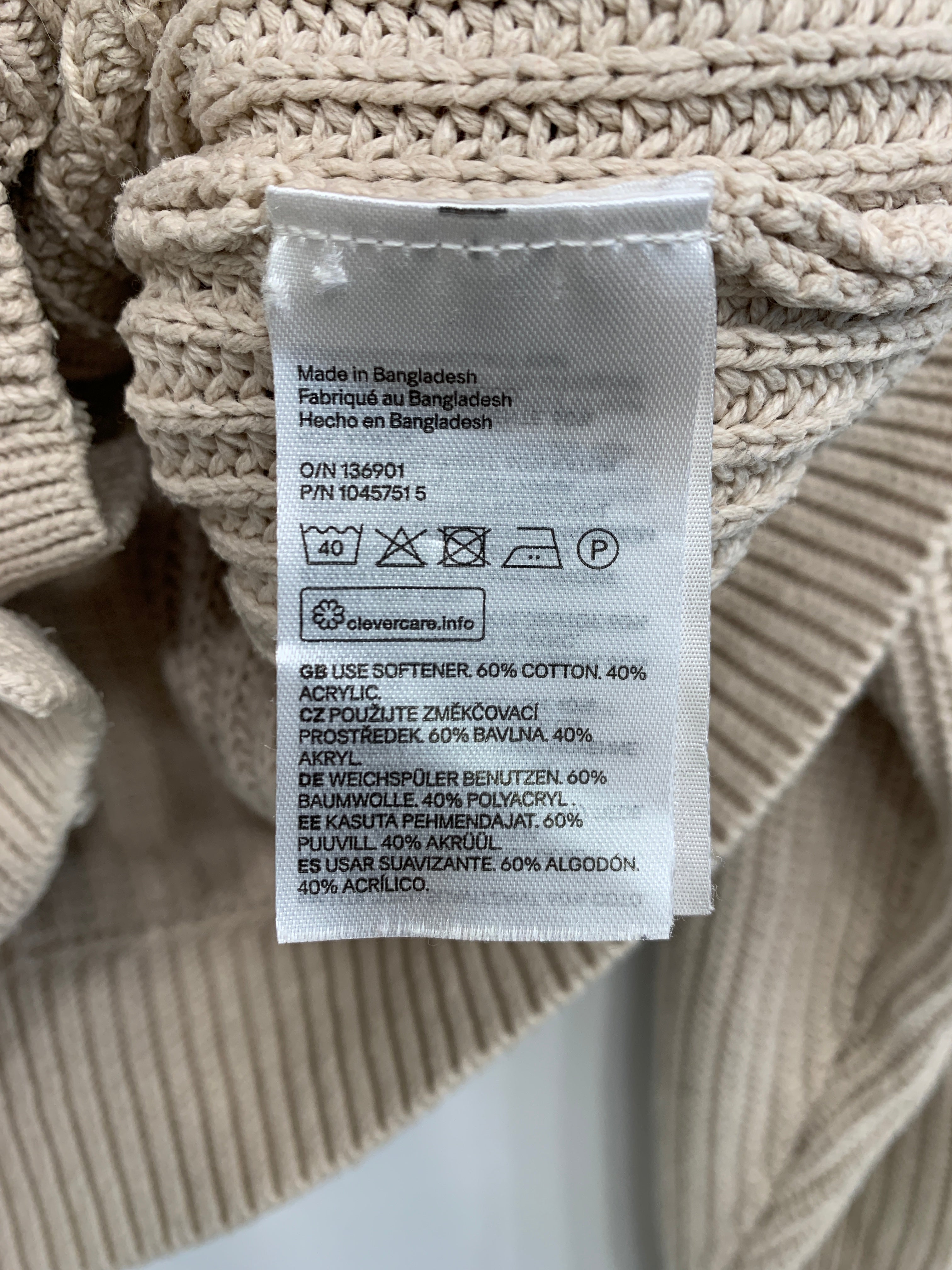 H&M Strik Cardigan