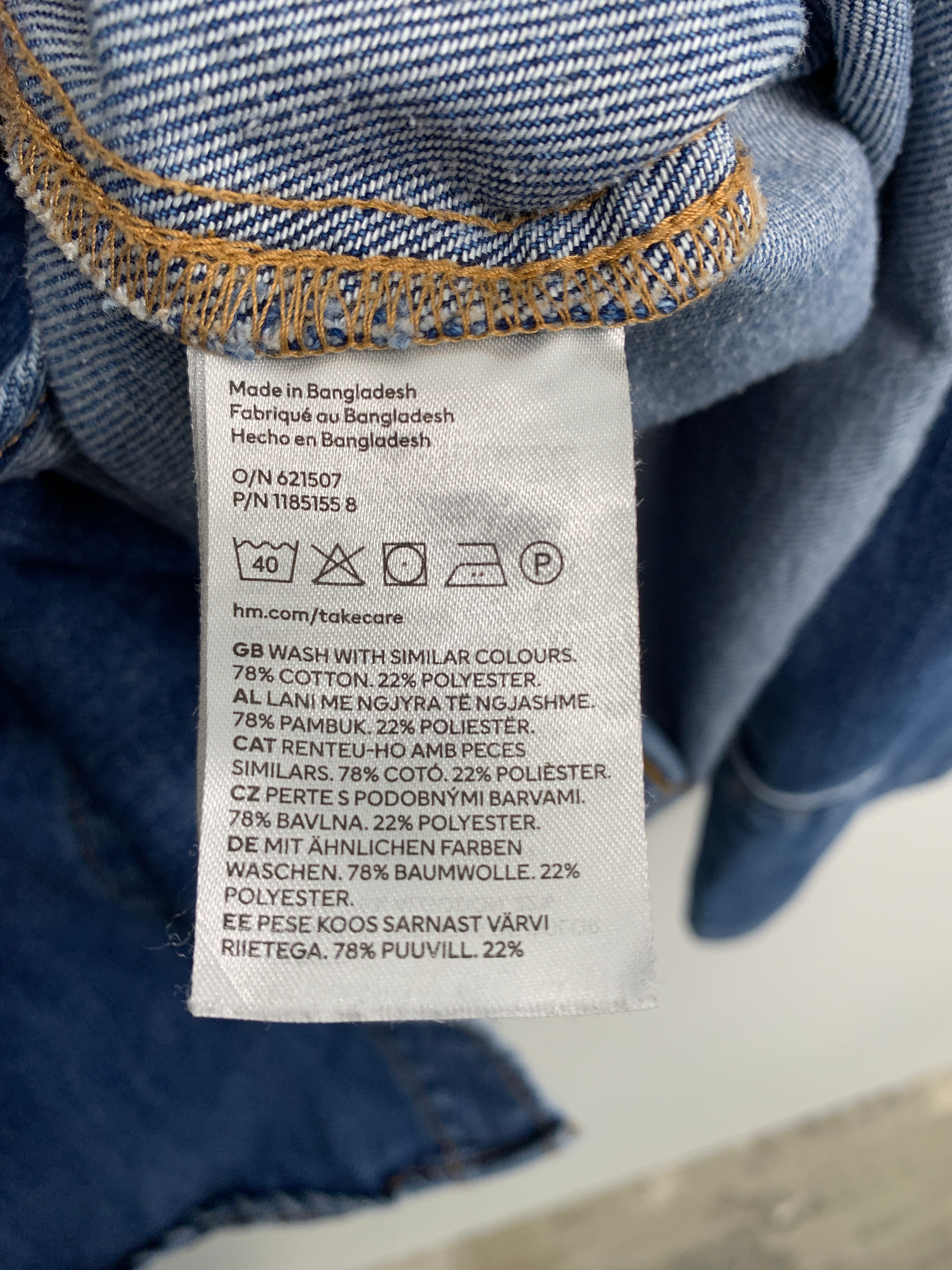 HM Denim Skjorte