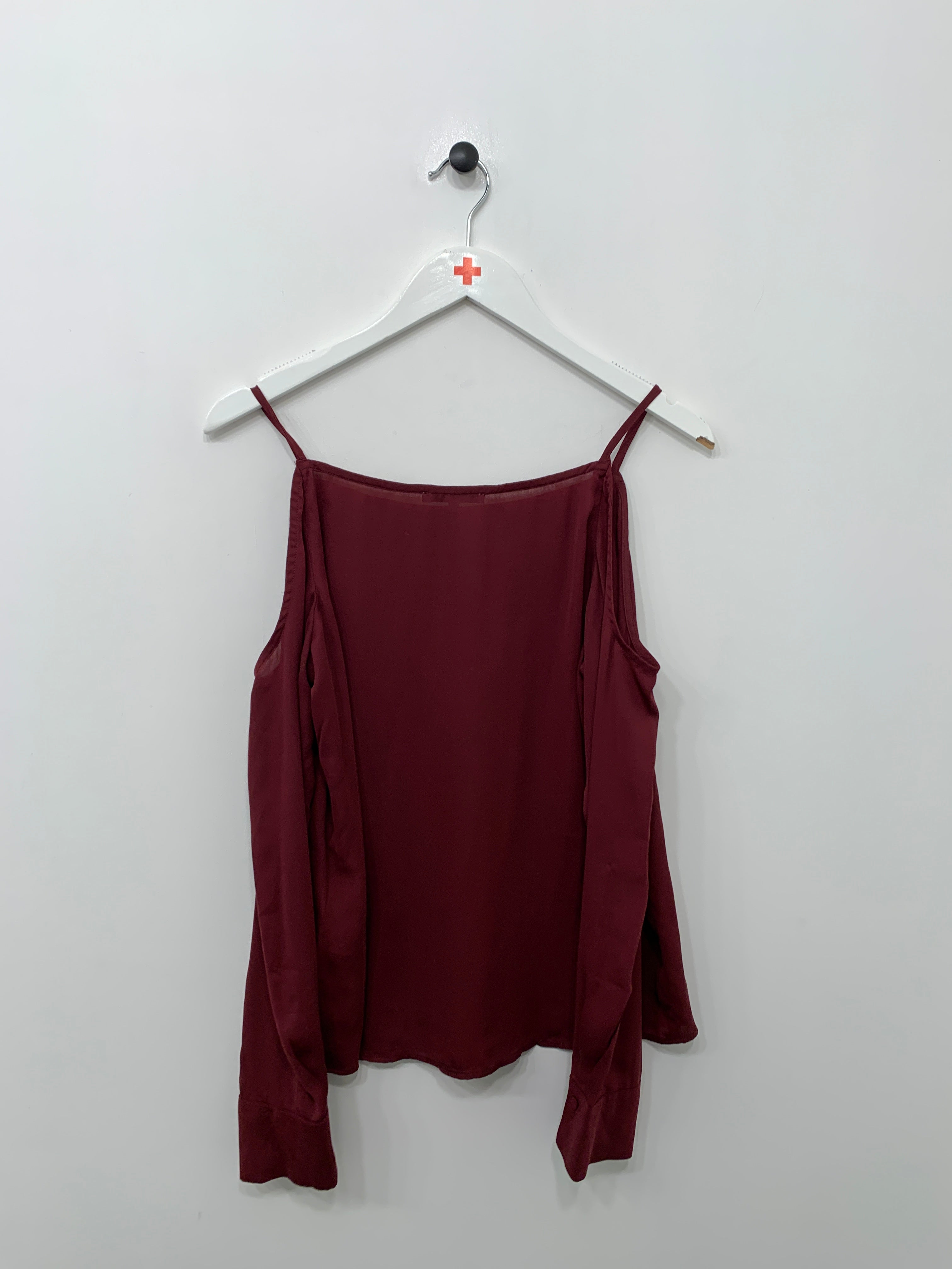 Mint and Berry Bluse