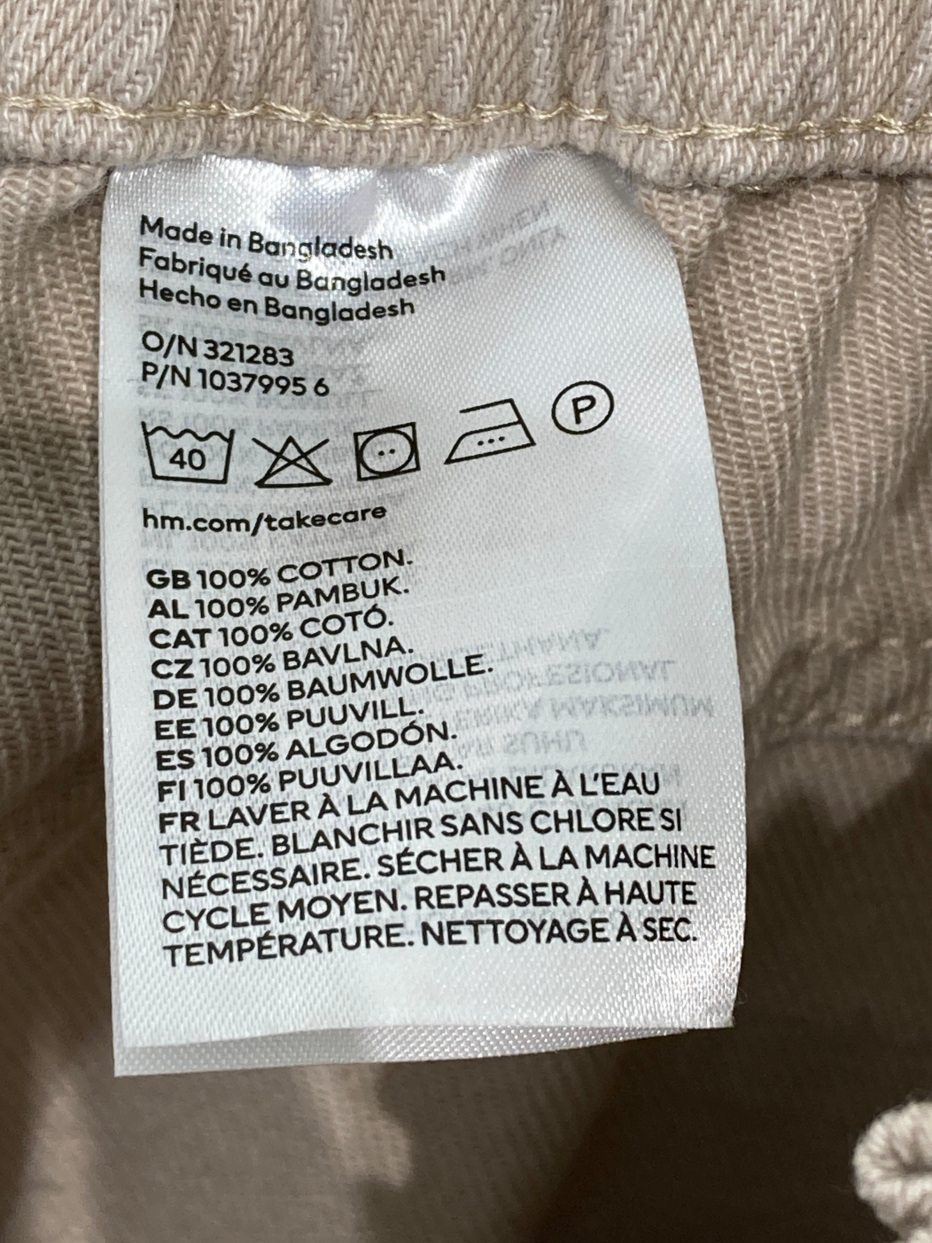 H&M Bukser
