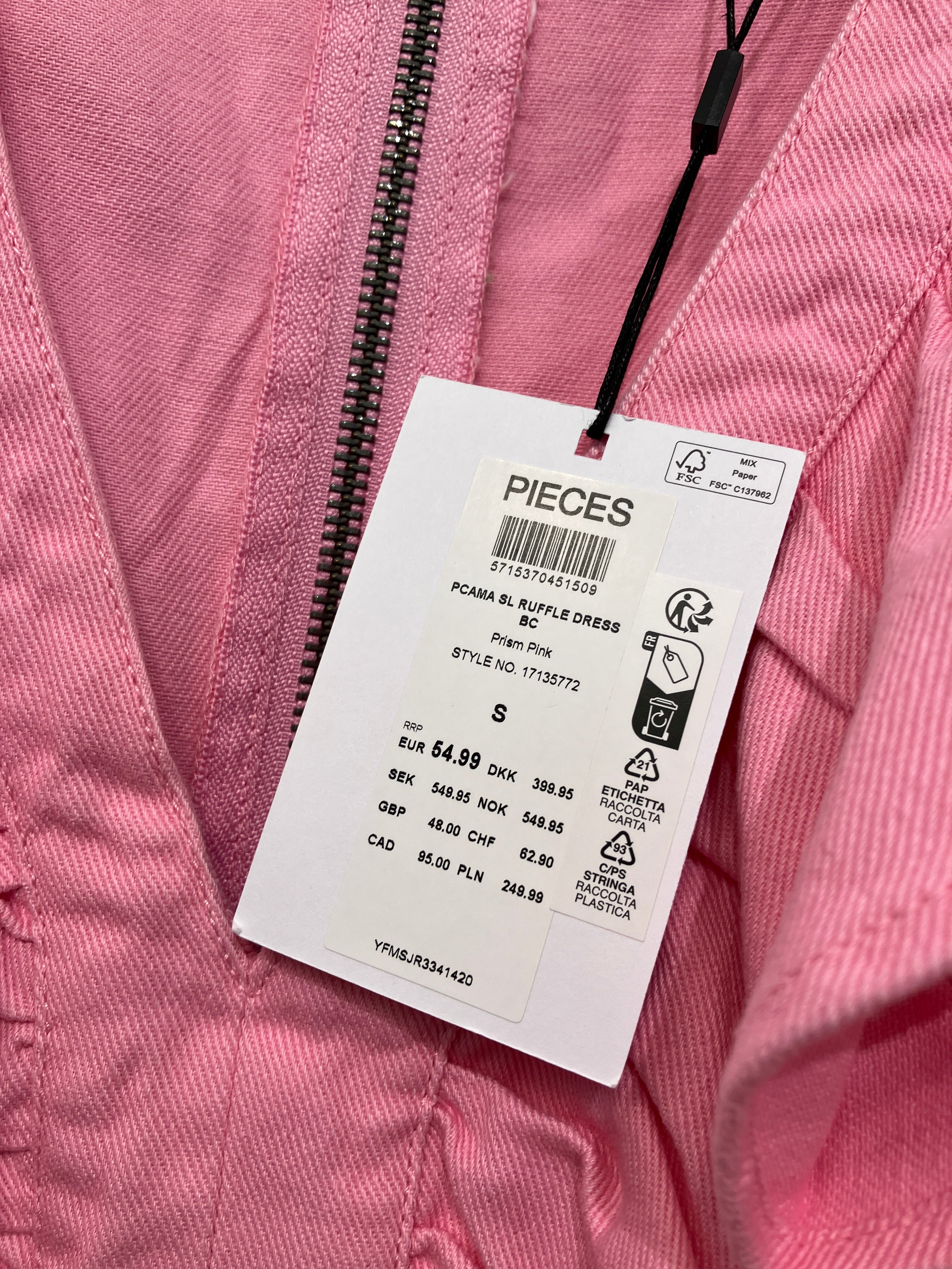 Pieces Kjole