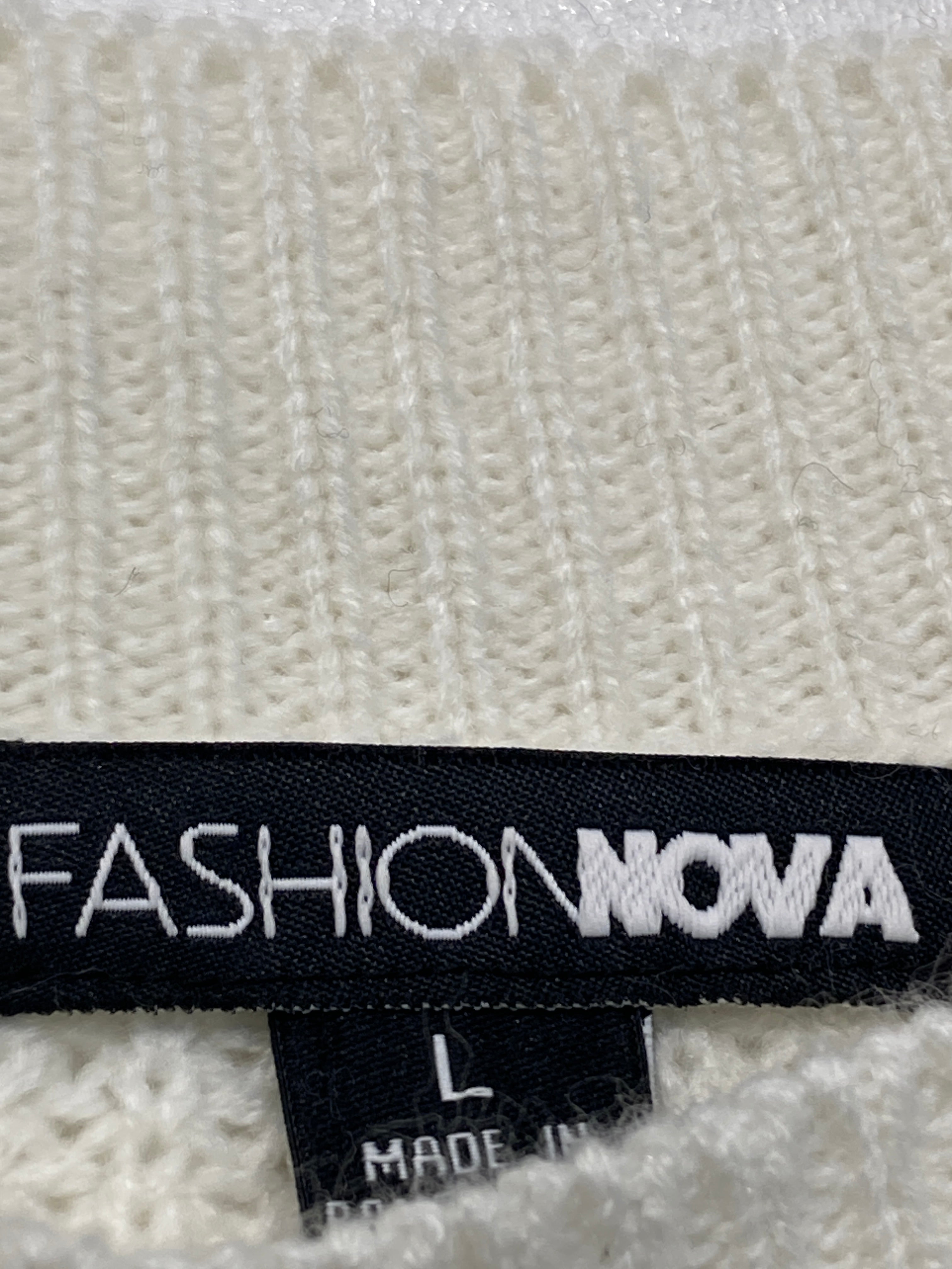 Fashion Nova Strik Bluse