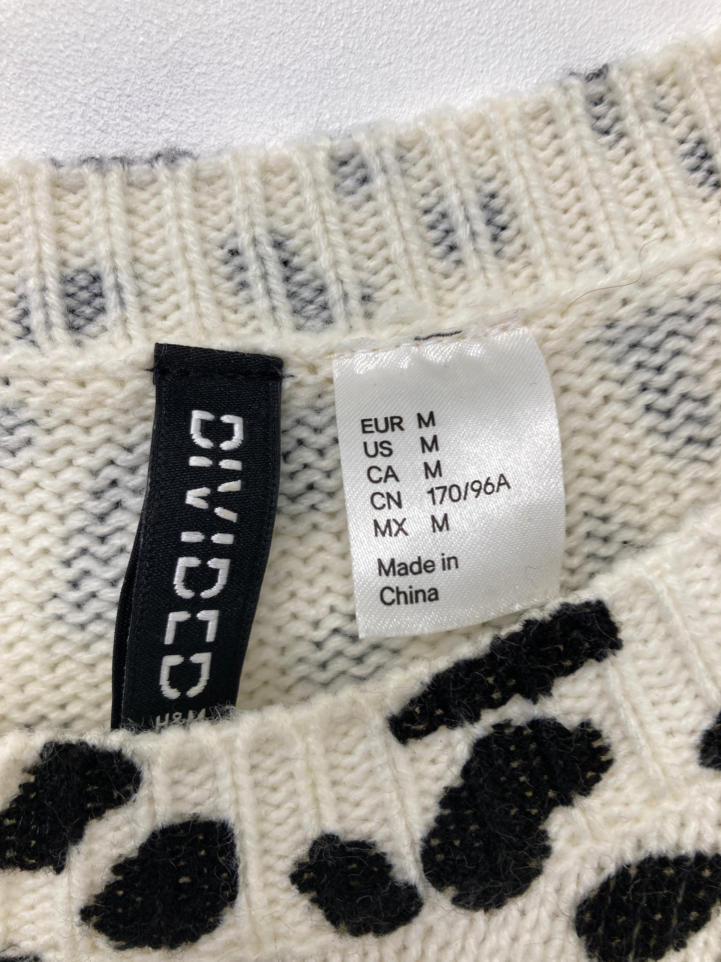 H&M Divided Striktrøje