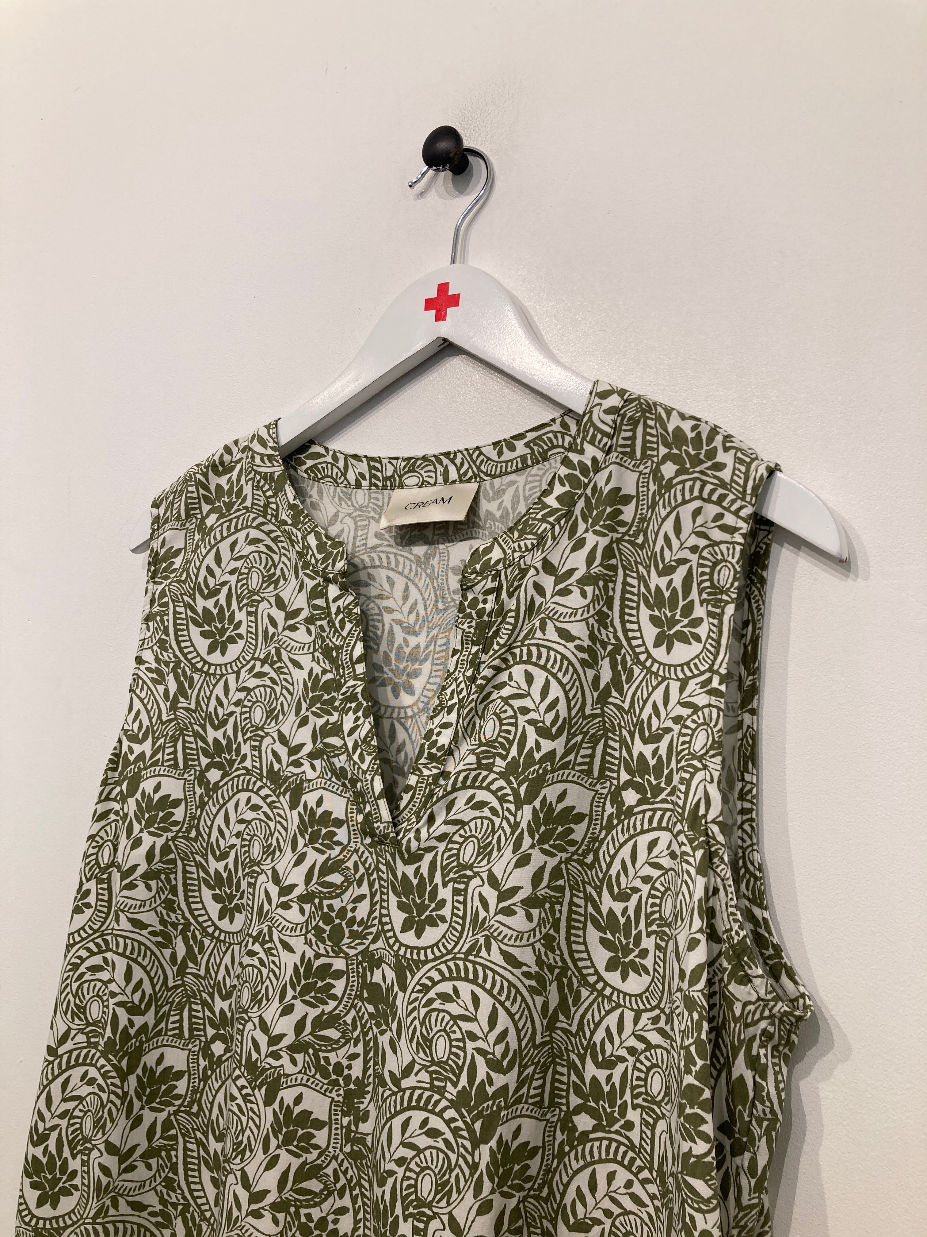 Cream Bluse