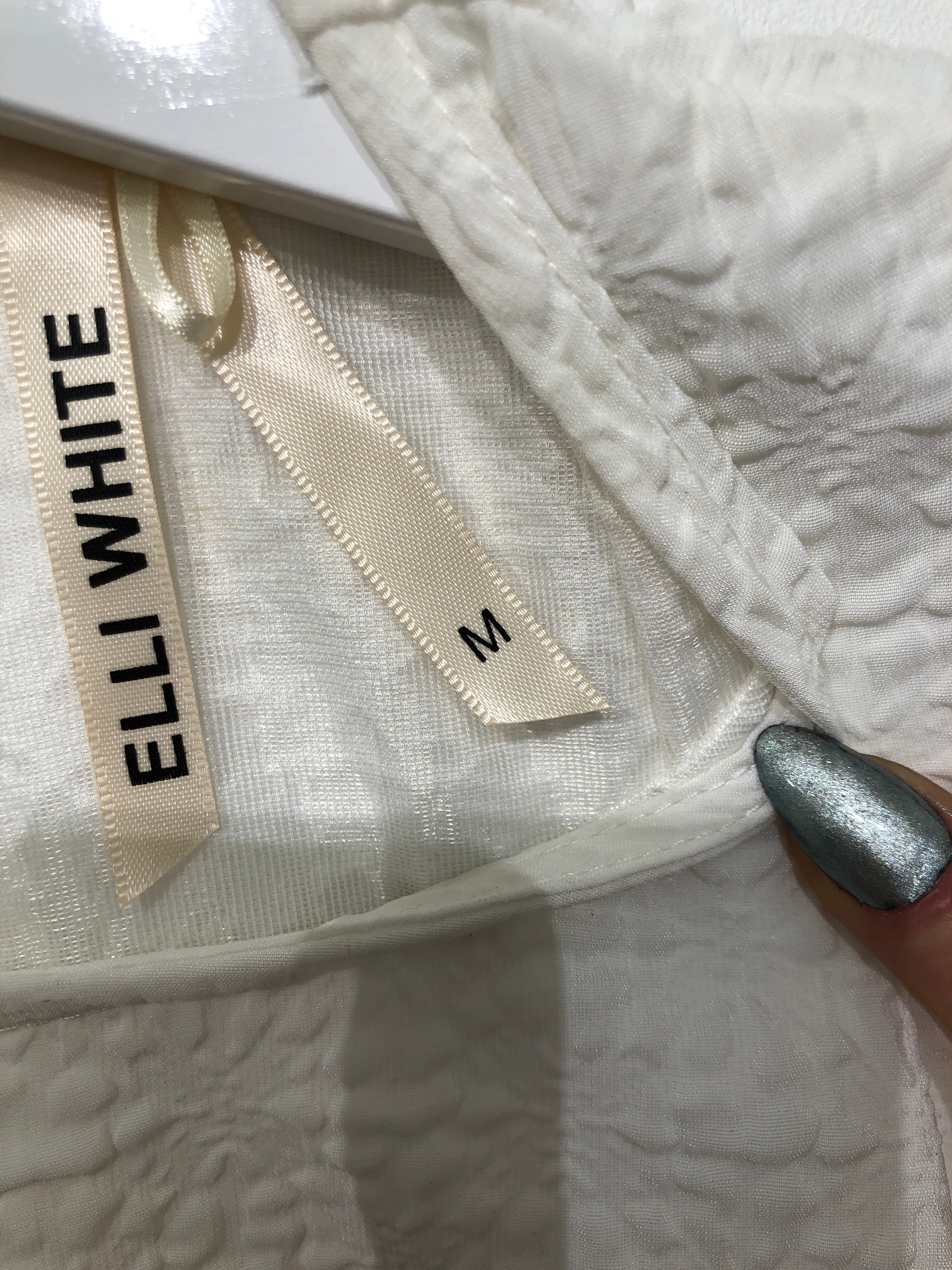 Elli White Kjole