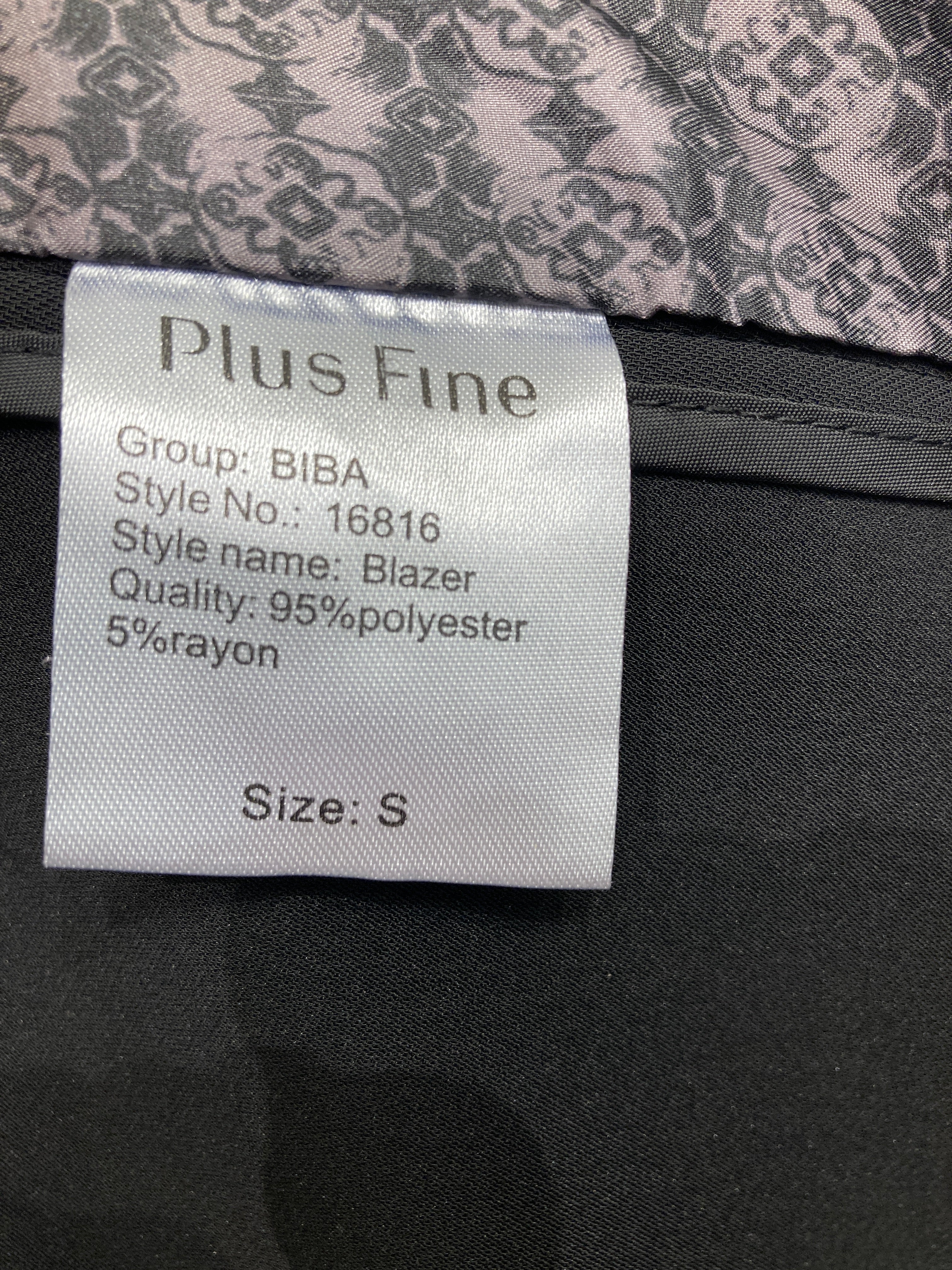 Plus Fine Blazer