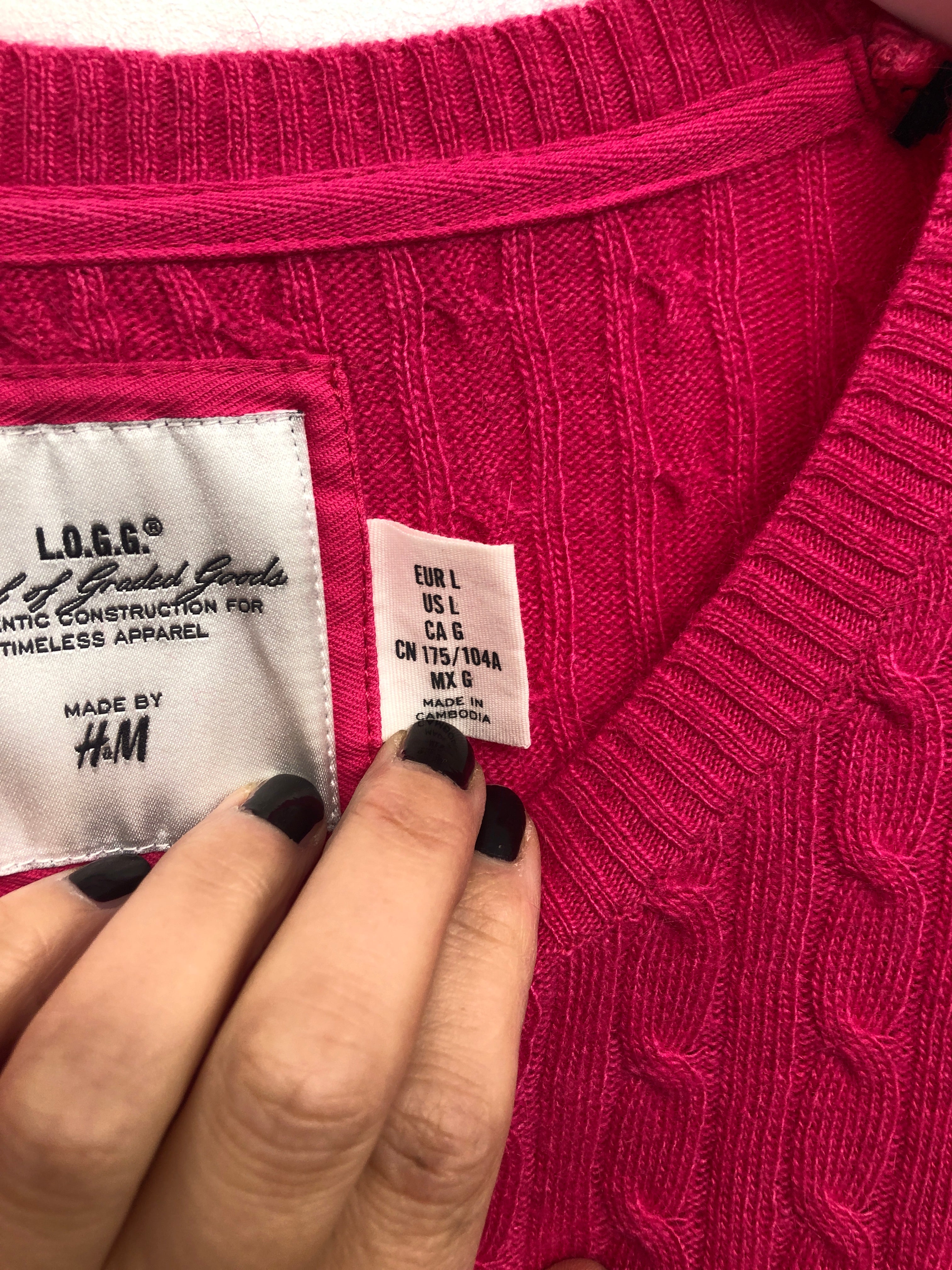 H&M Striktrøje
