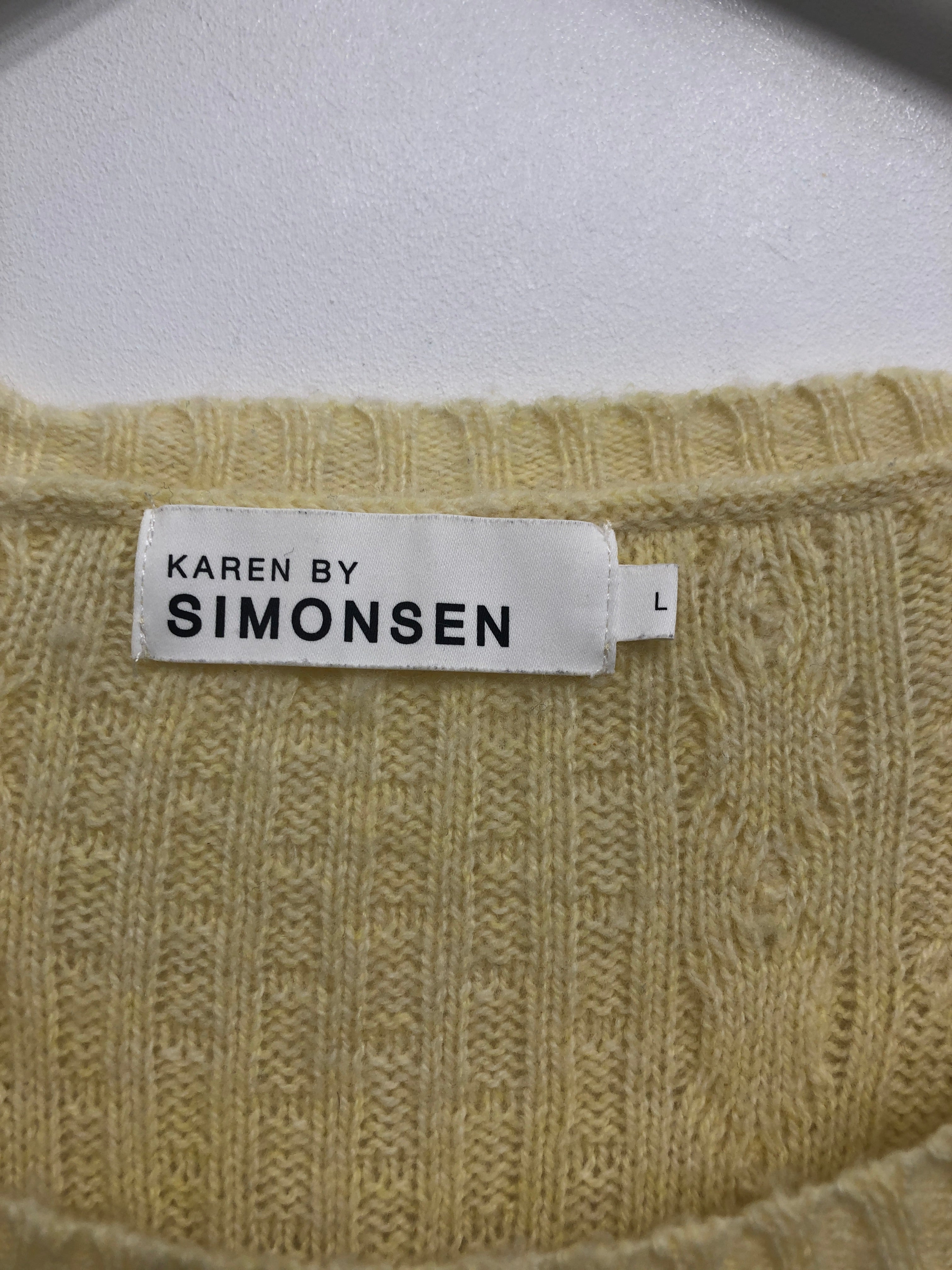 Karen By Simonsen Strikbluse
