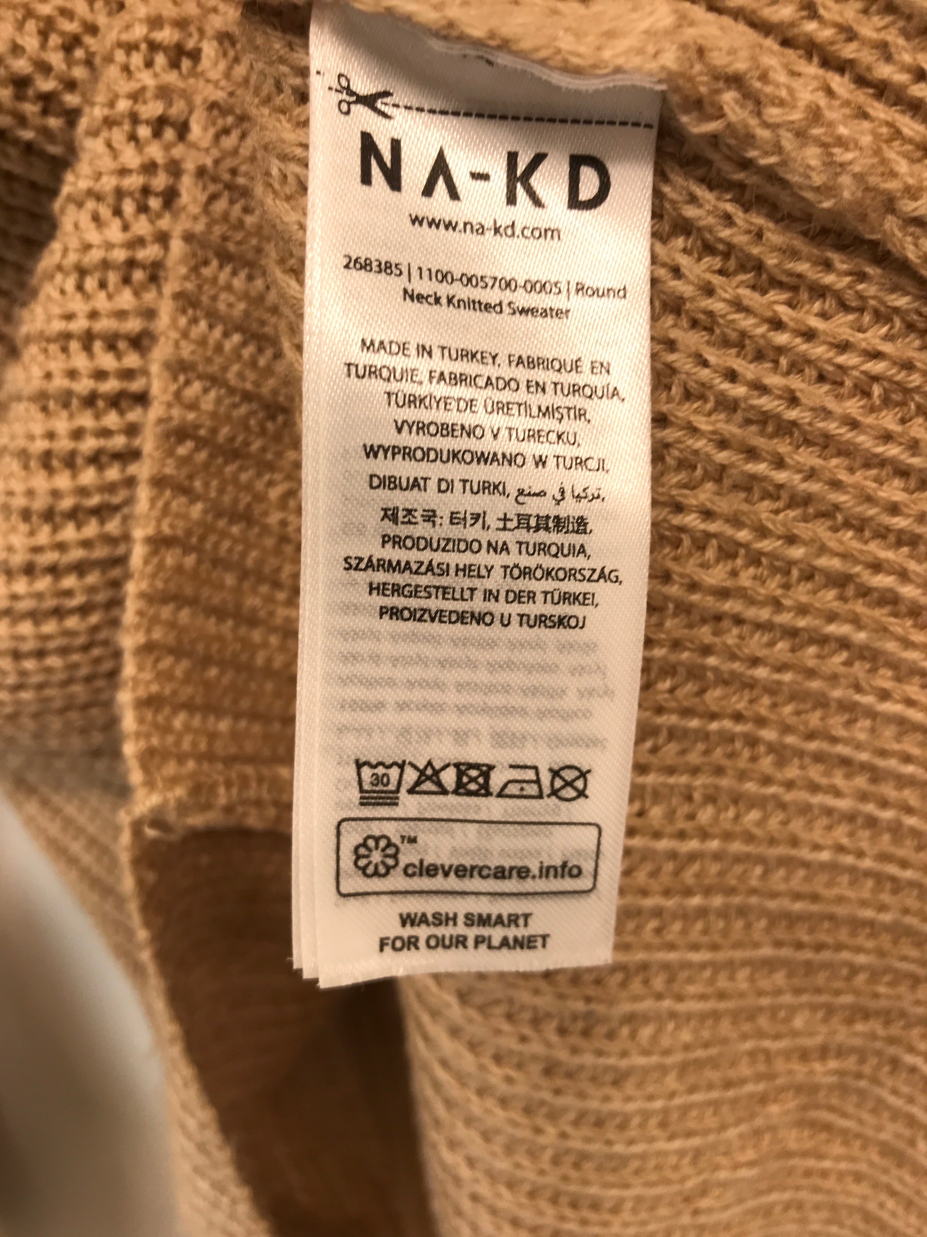 NA-KD Striktrøje