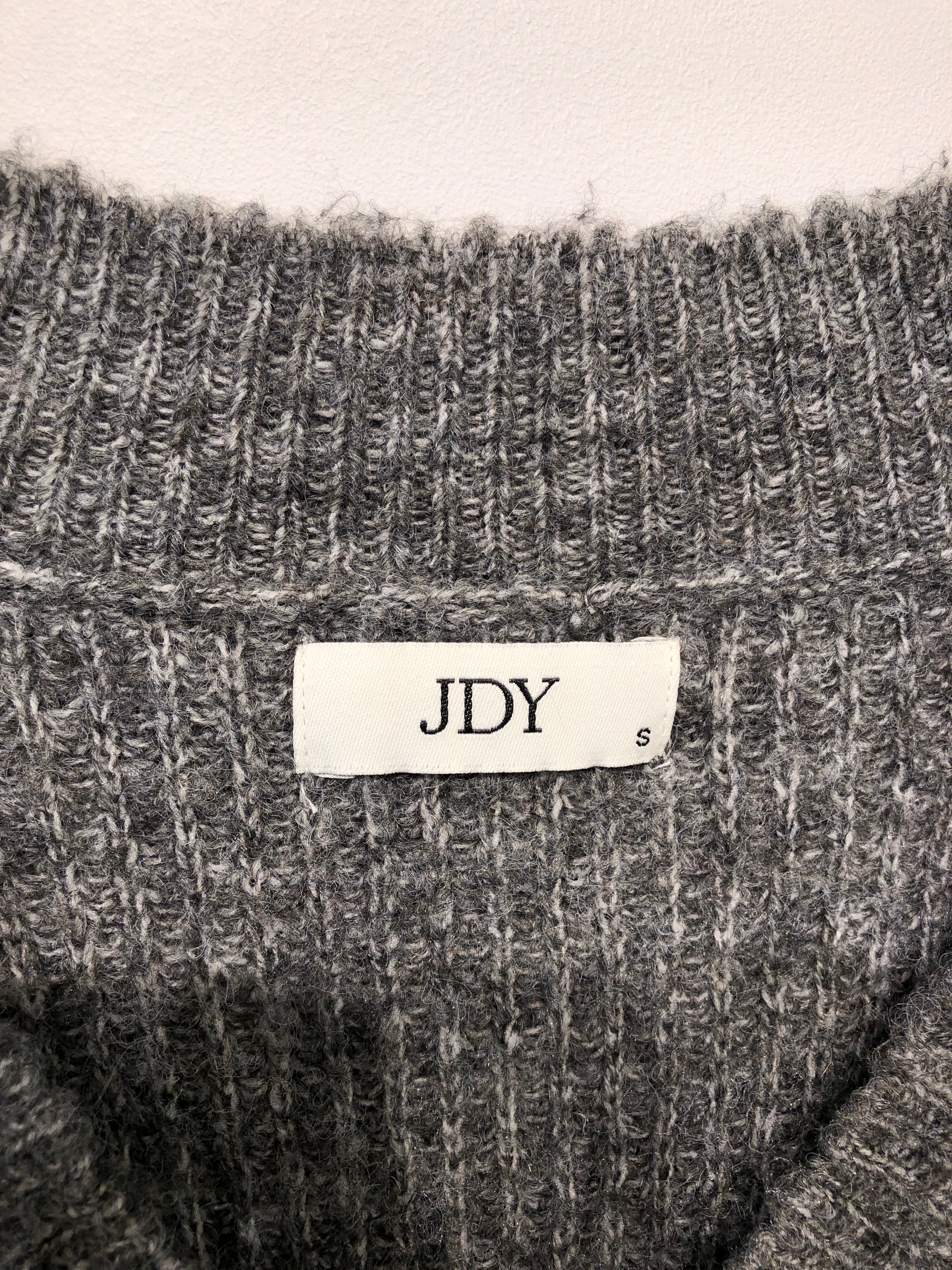 JDY Strikbluse