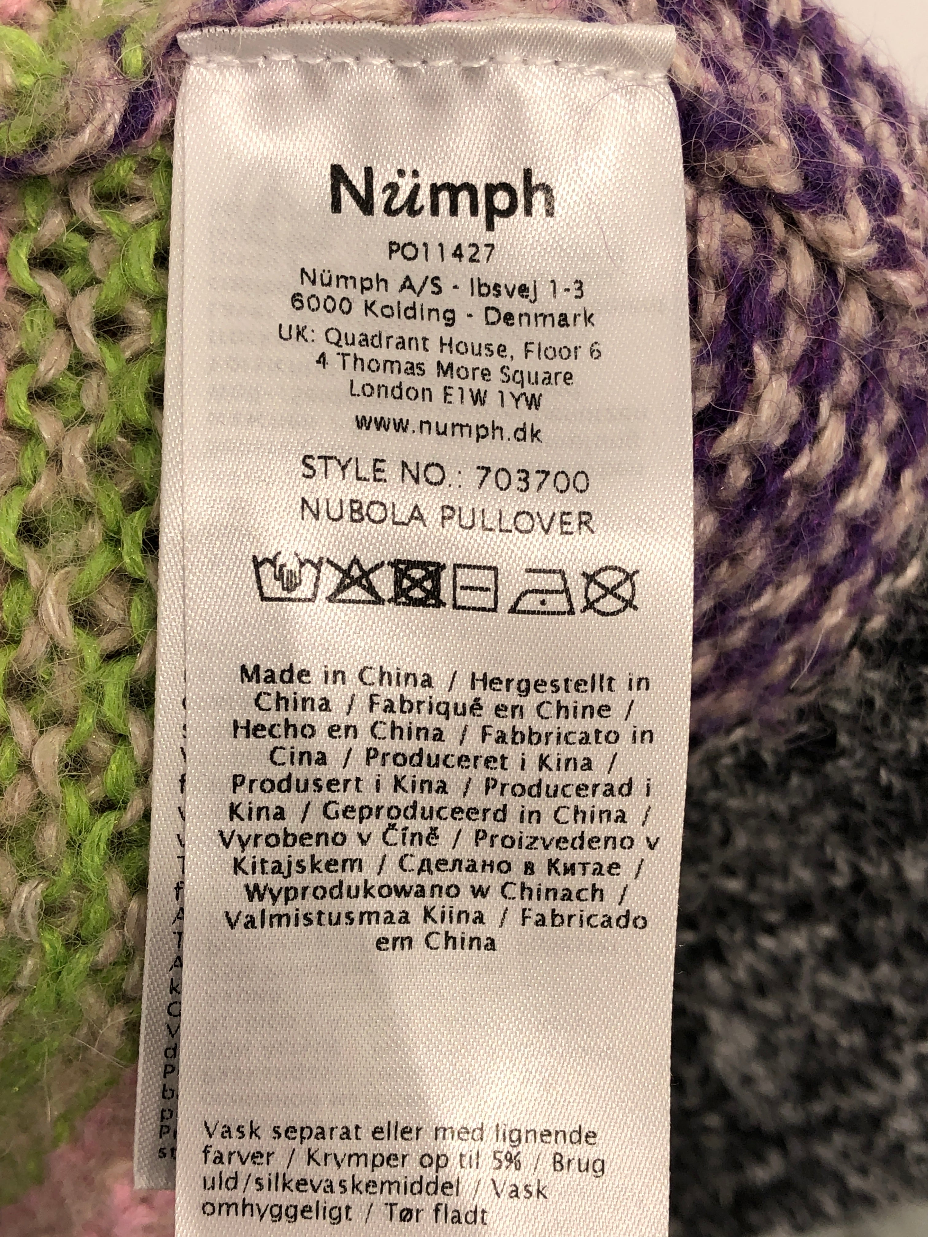 Nümph Strikbluse
