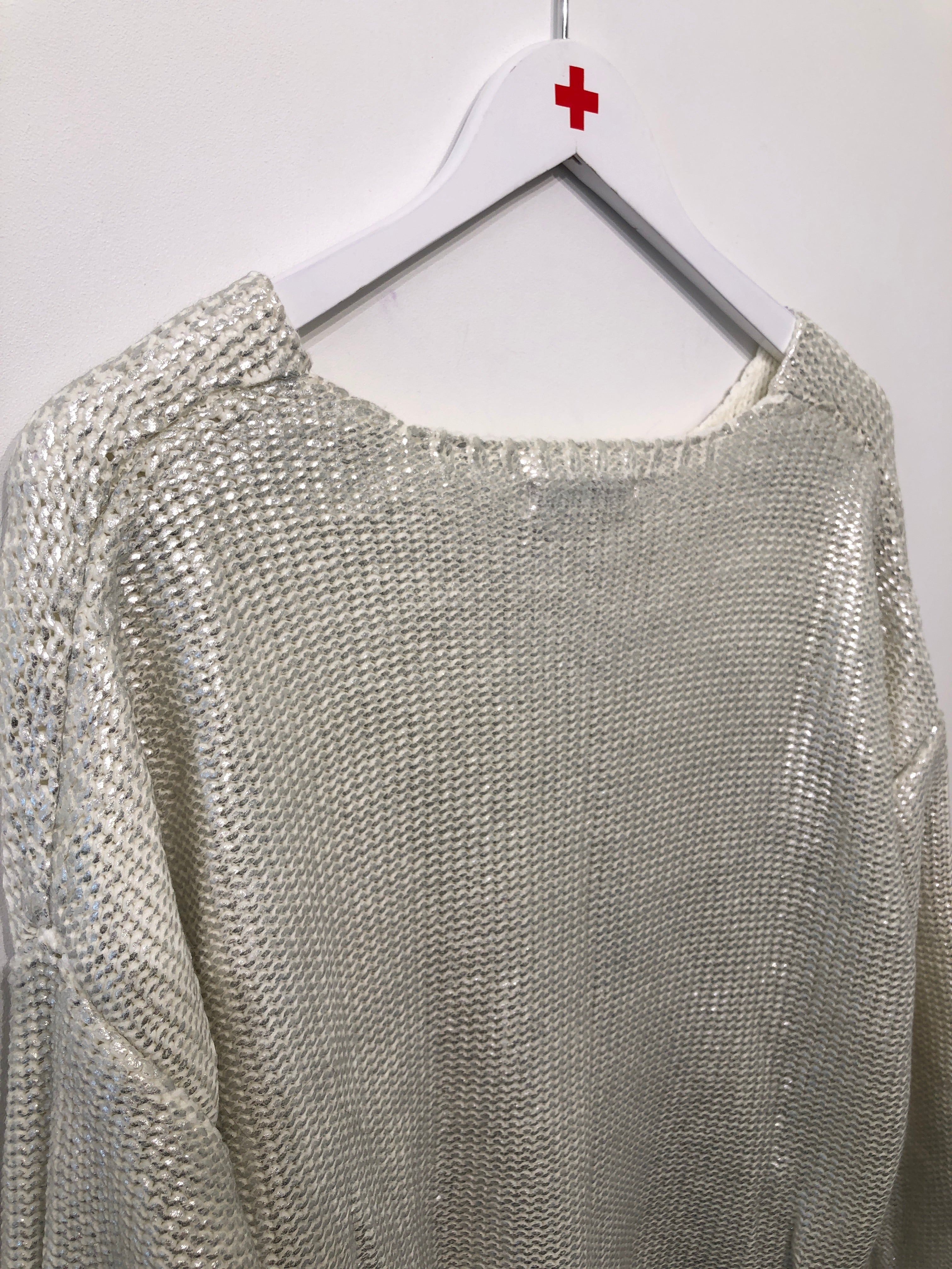 Mango Strikbluse