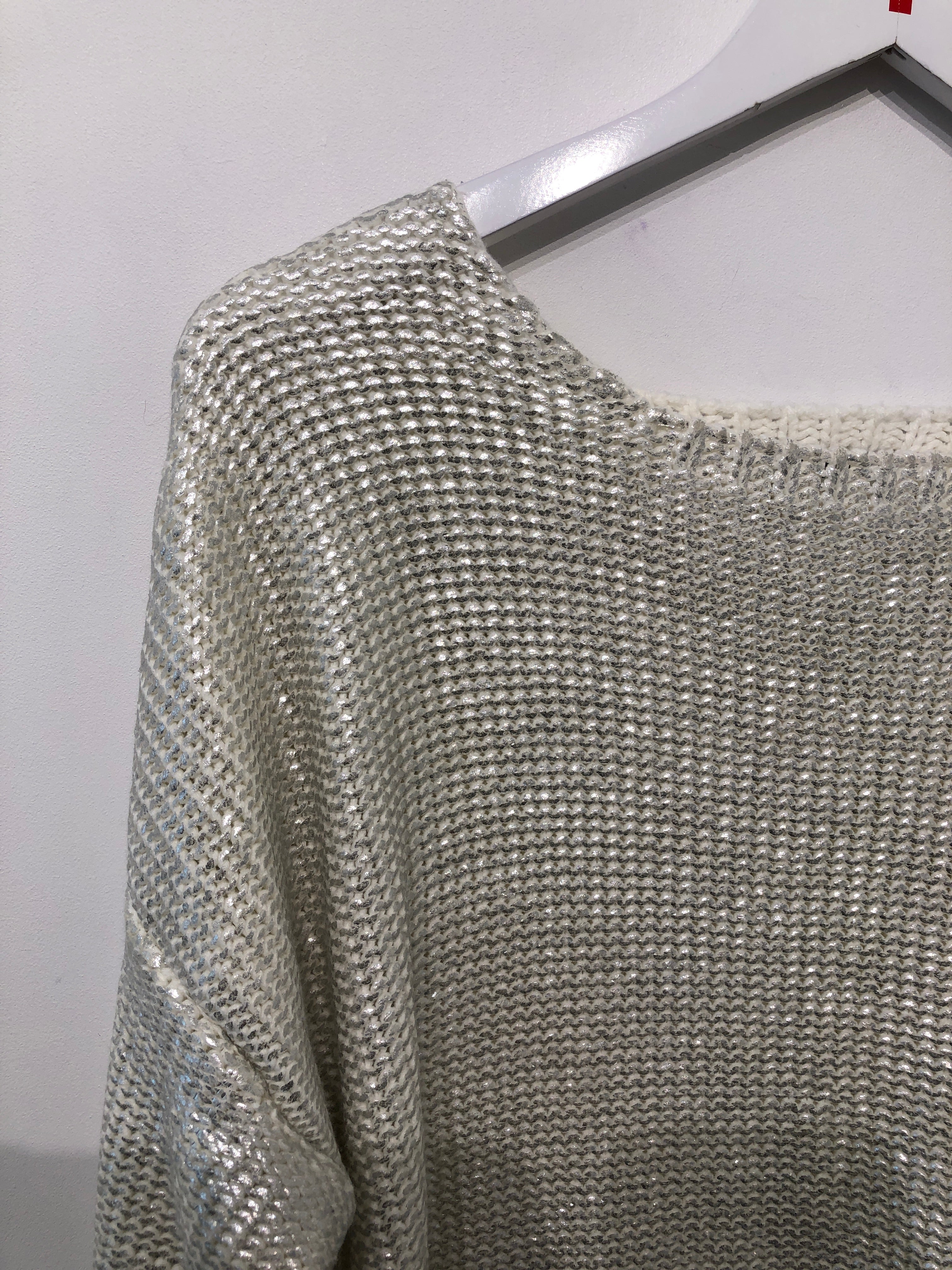 Mango Strikbluse