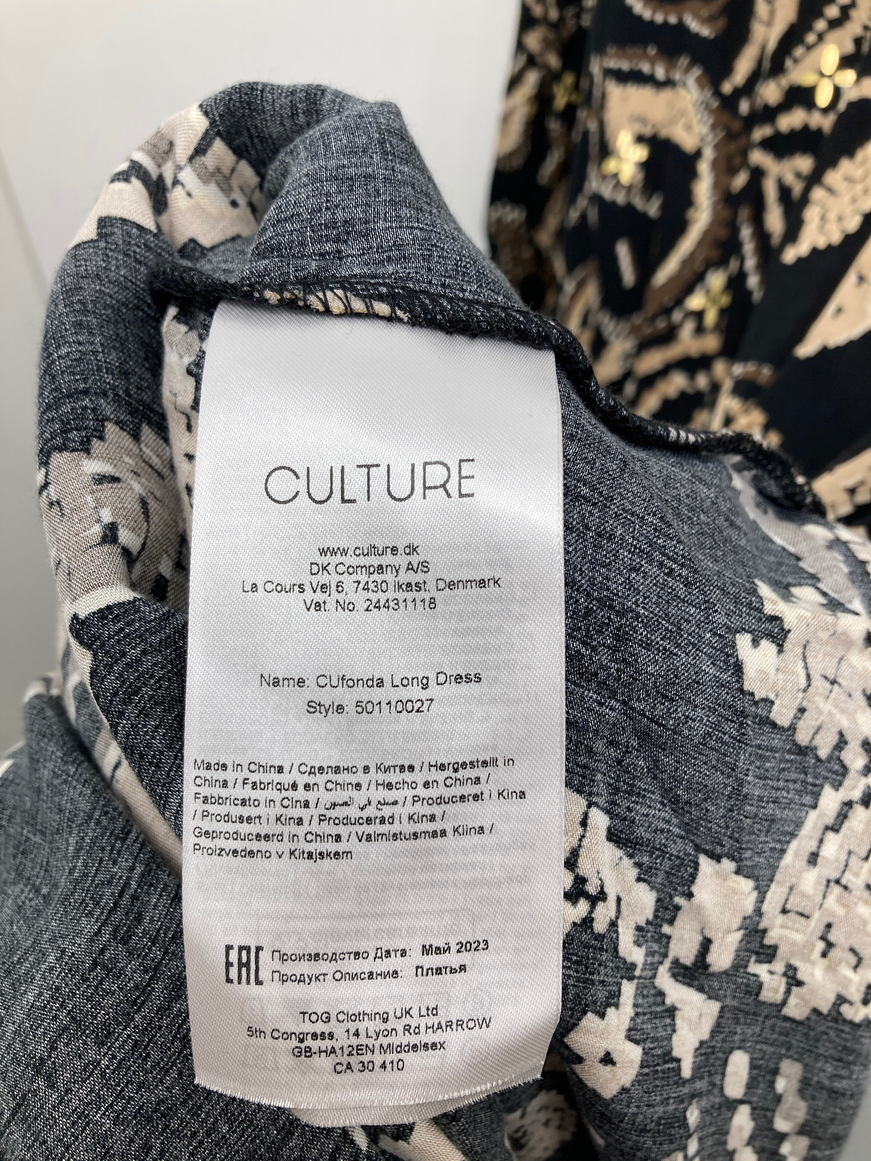 Culture Kjole