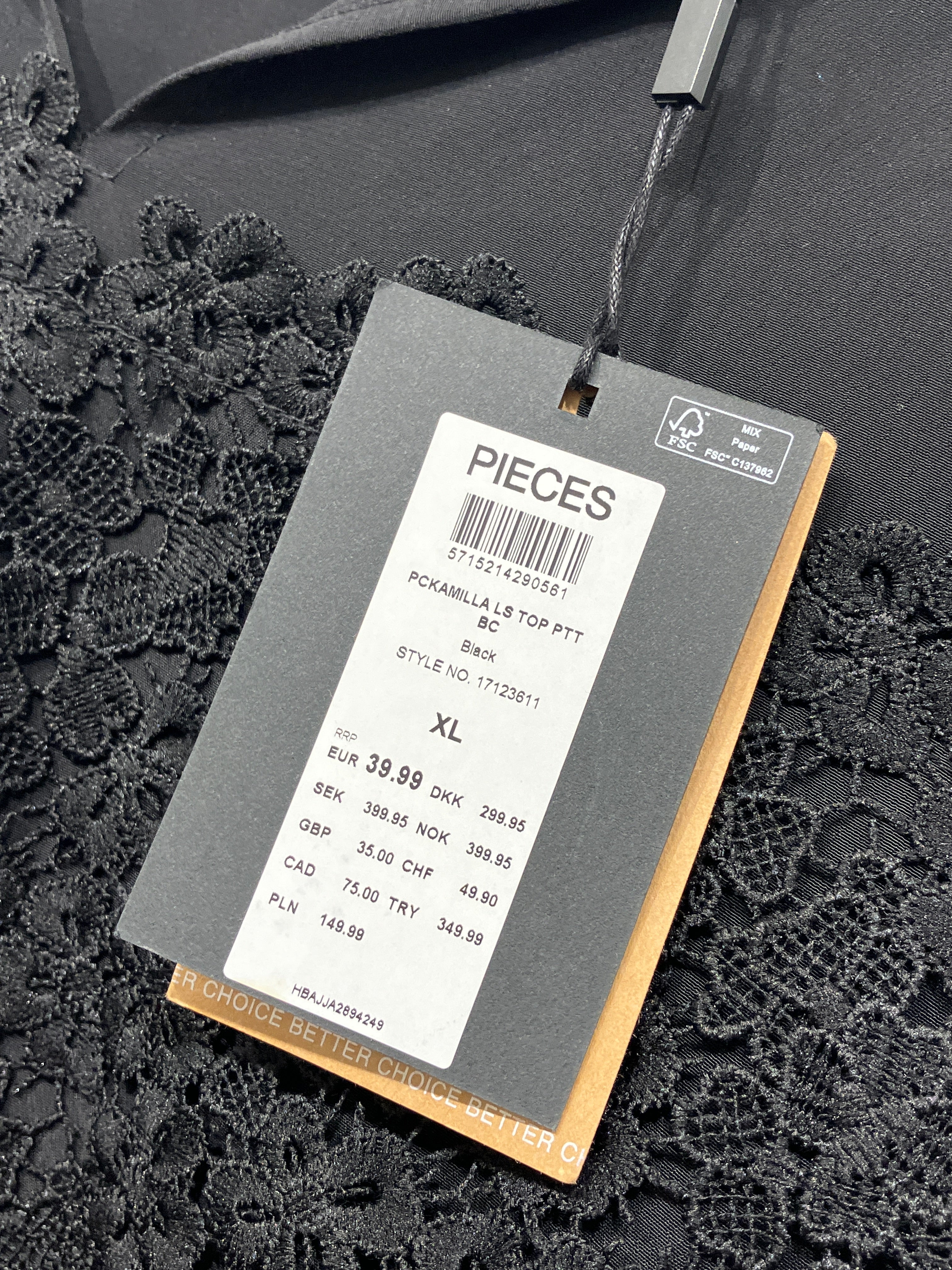 Pieces Bluse