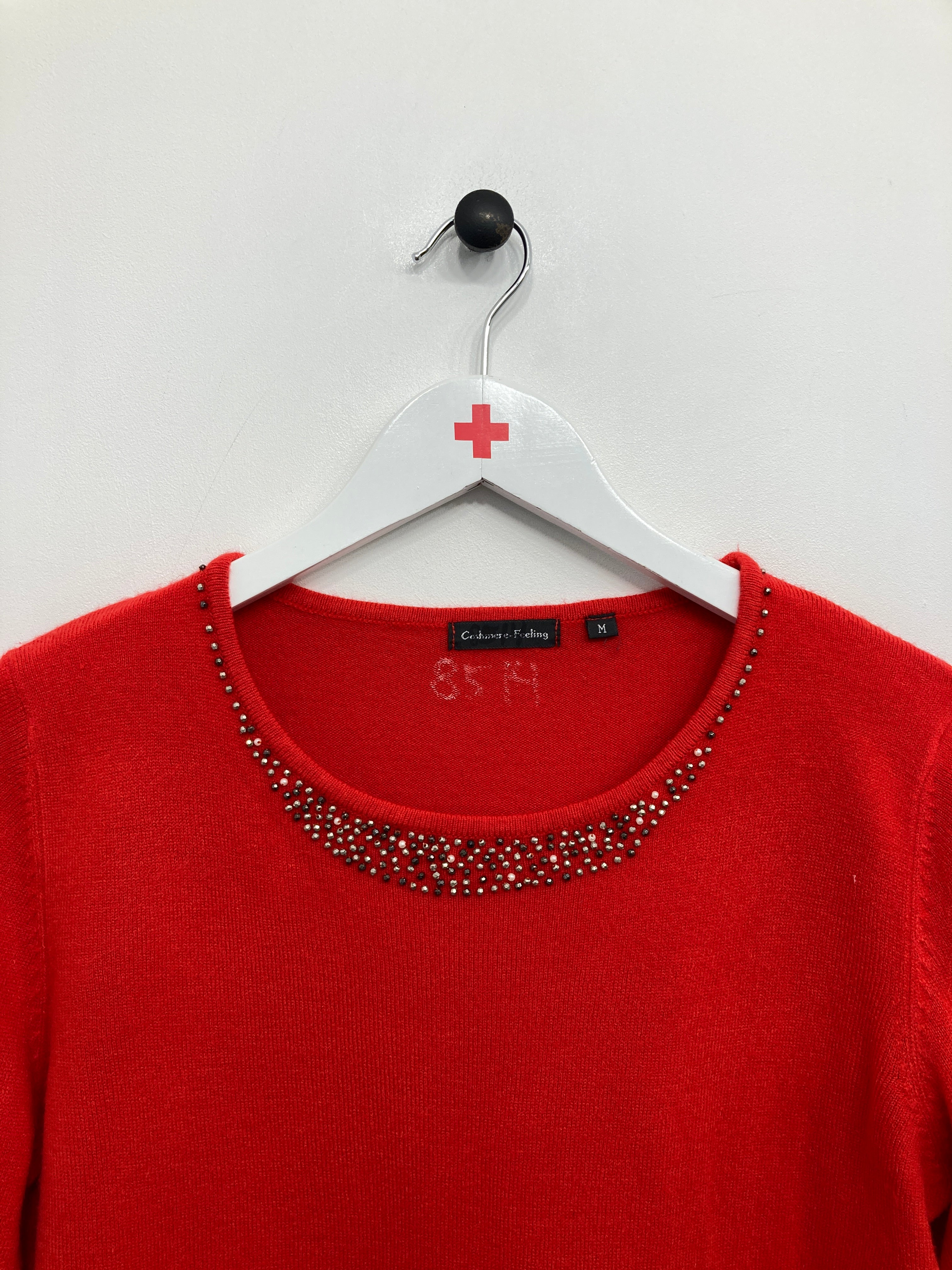 Cashmere-Feeling Strik