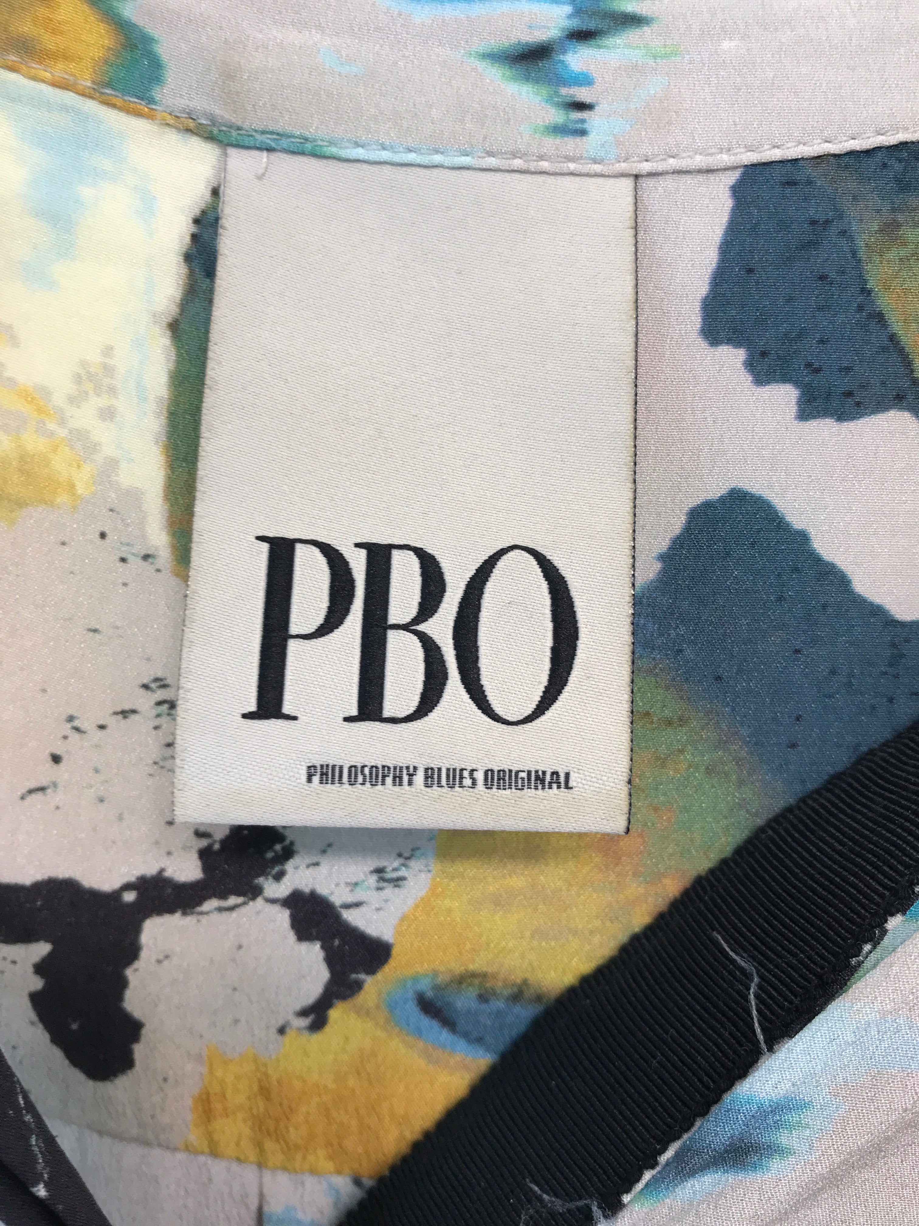 Philosophy Blues Original Bluse