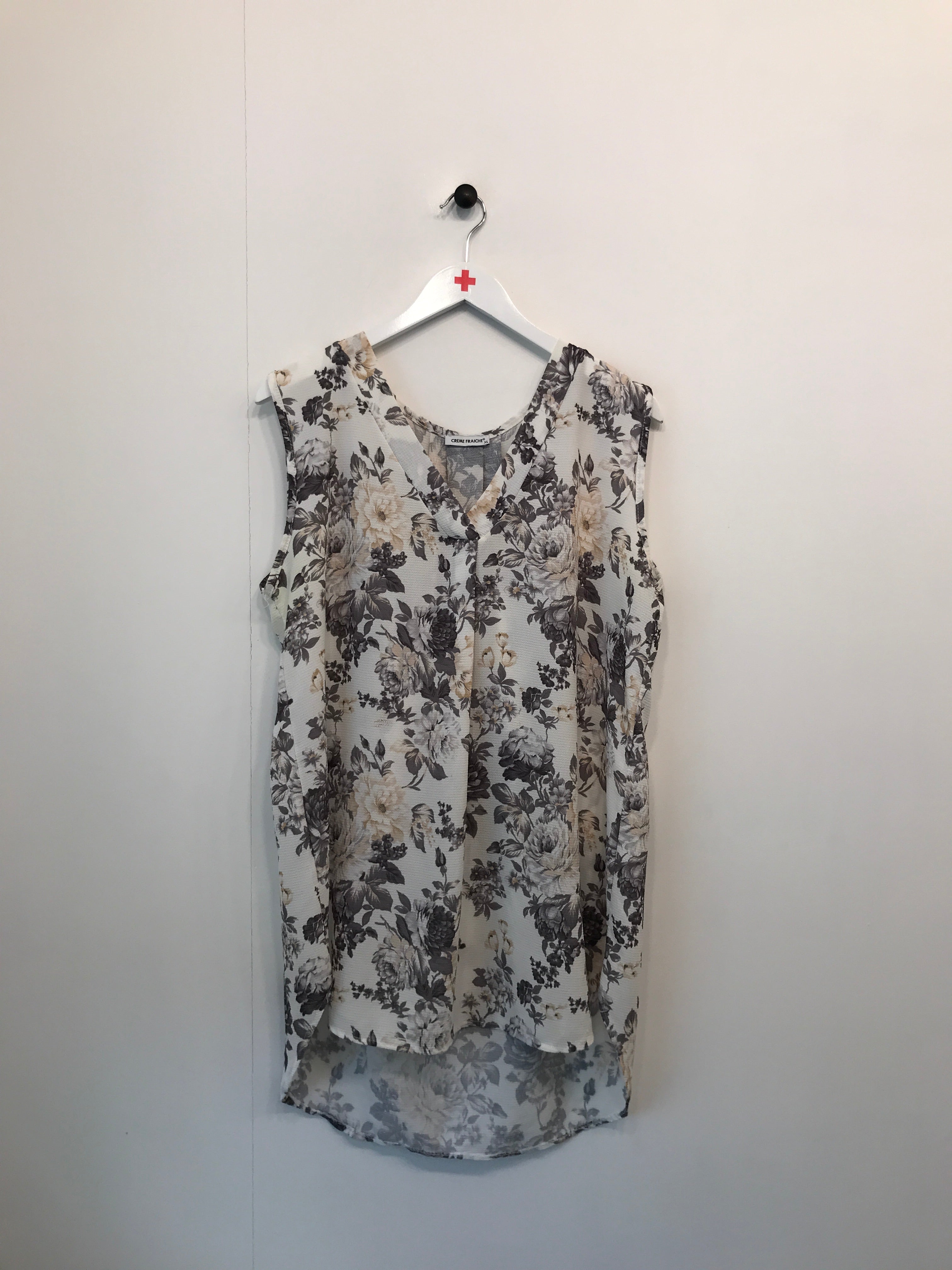 Creme Fraiche Bluse