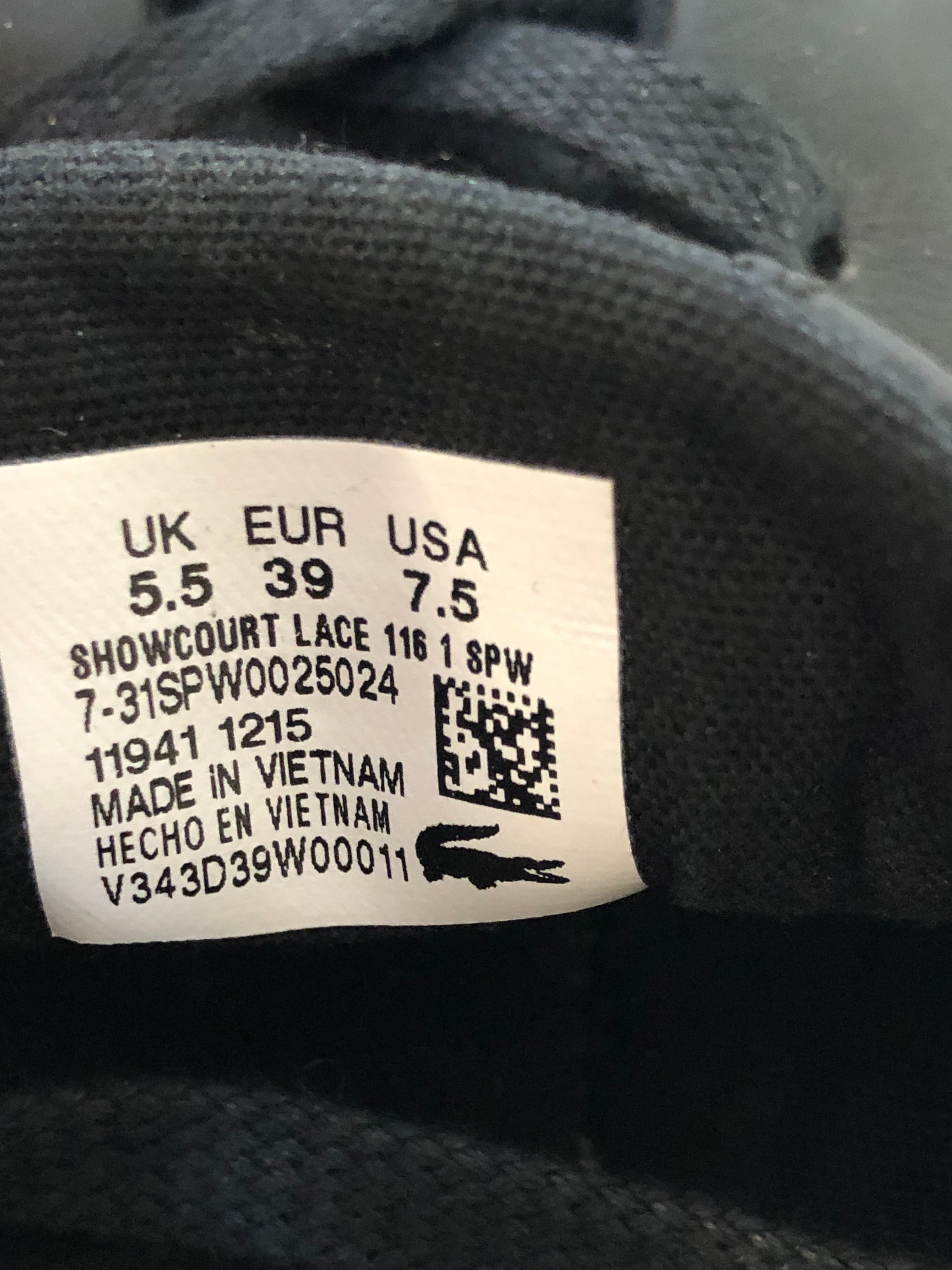 LaCoste Sko