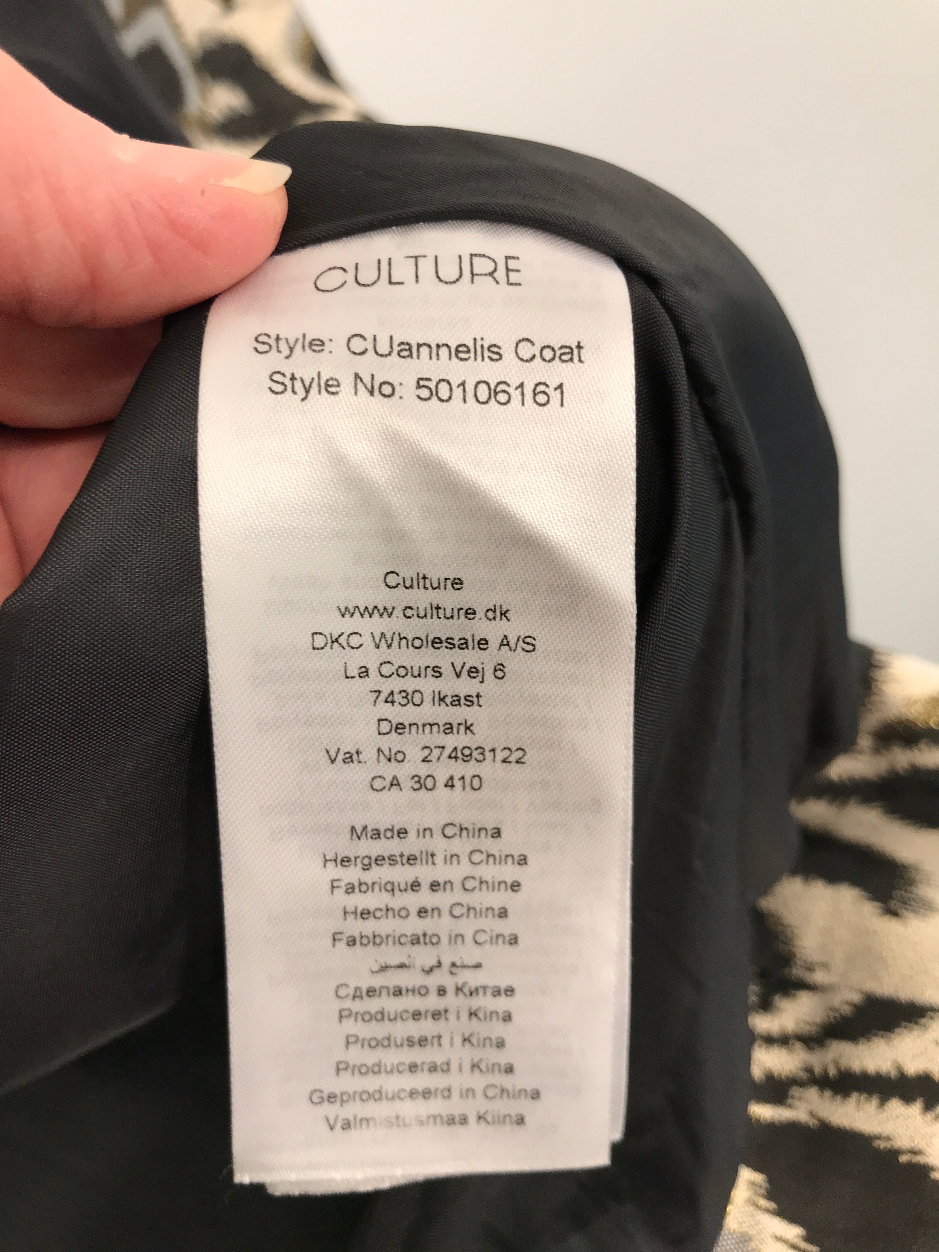 Culture Jakke