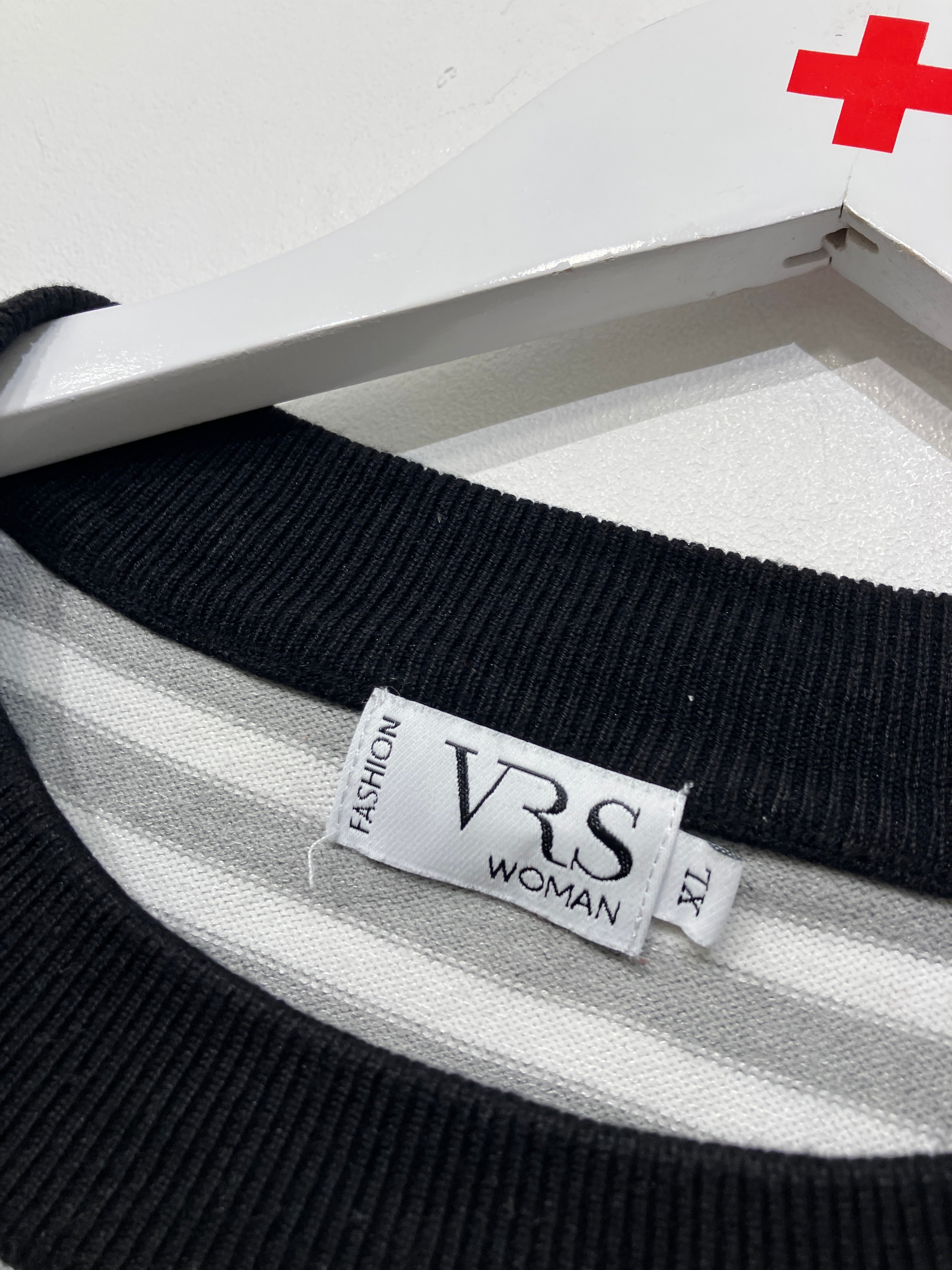 Vrs Women Strik Bluse