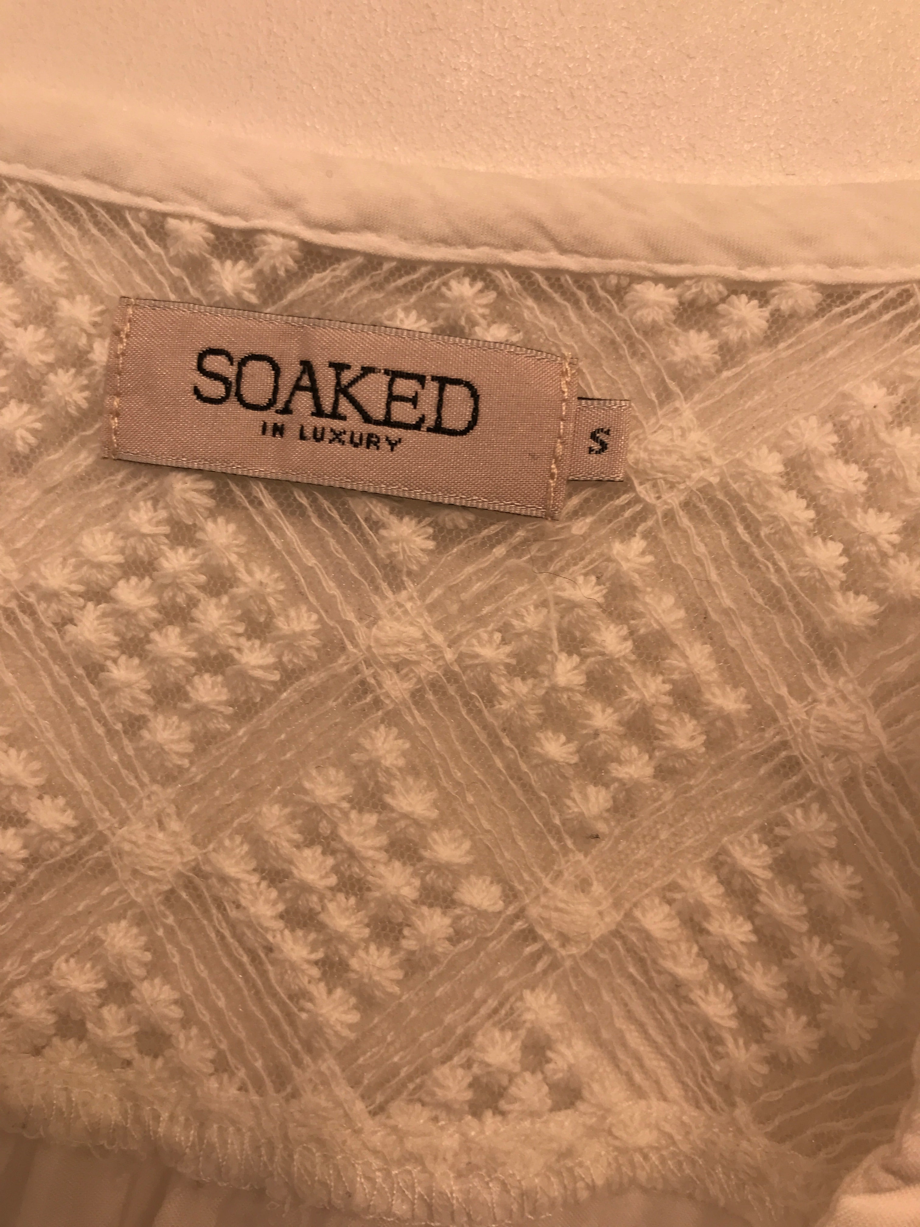 Soaked in Luxury Bluse