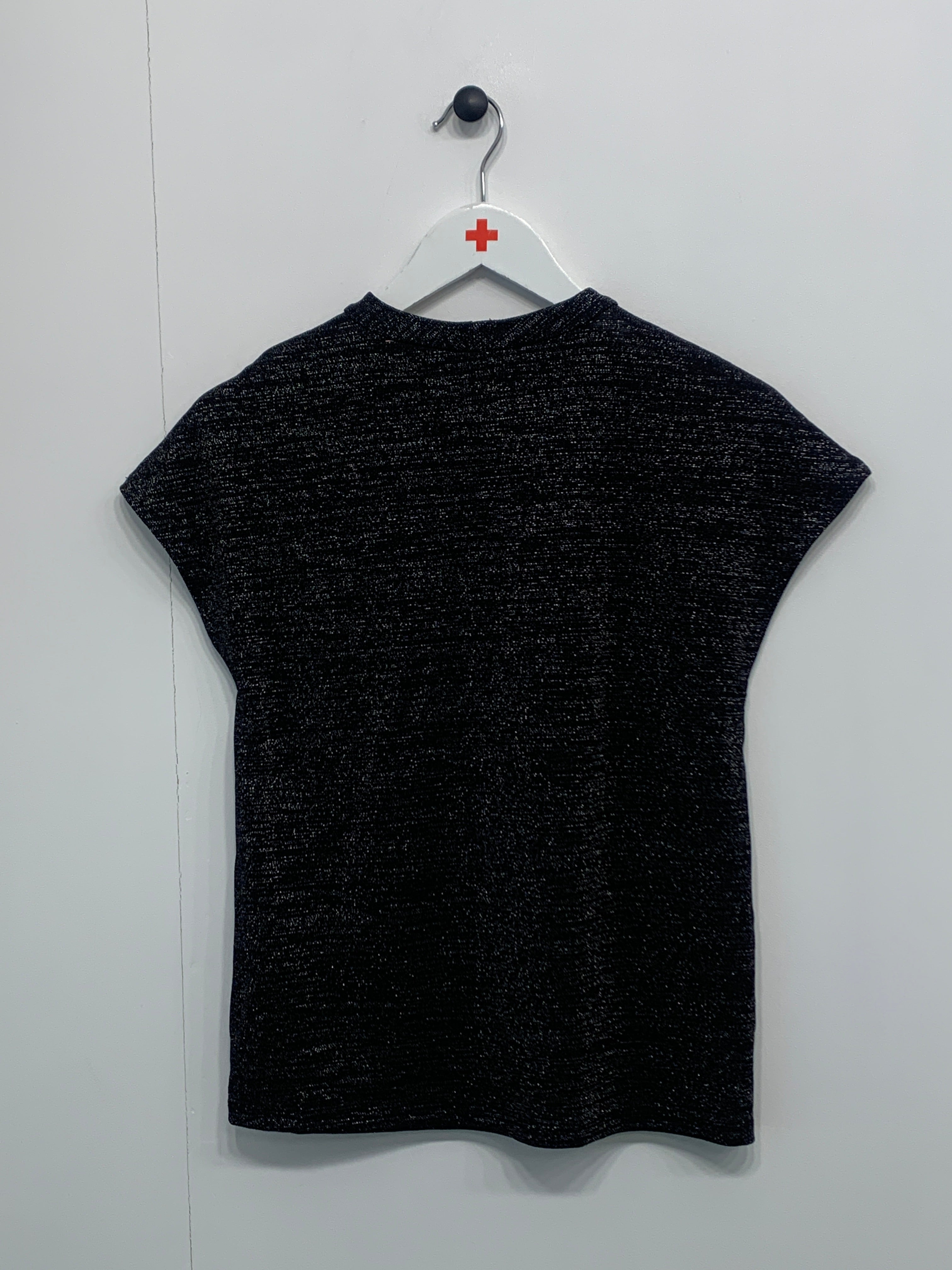 H&M Bluse med korte ærmer