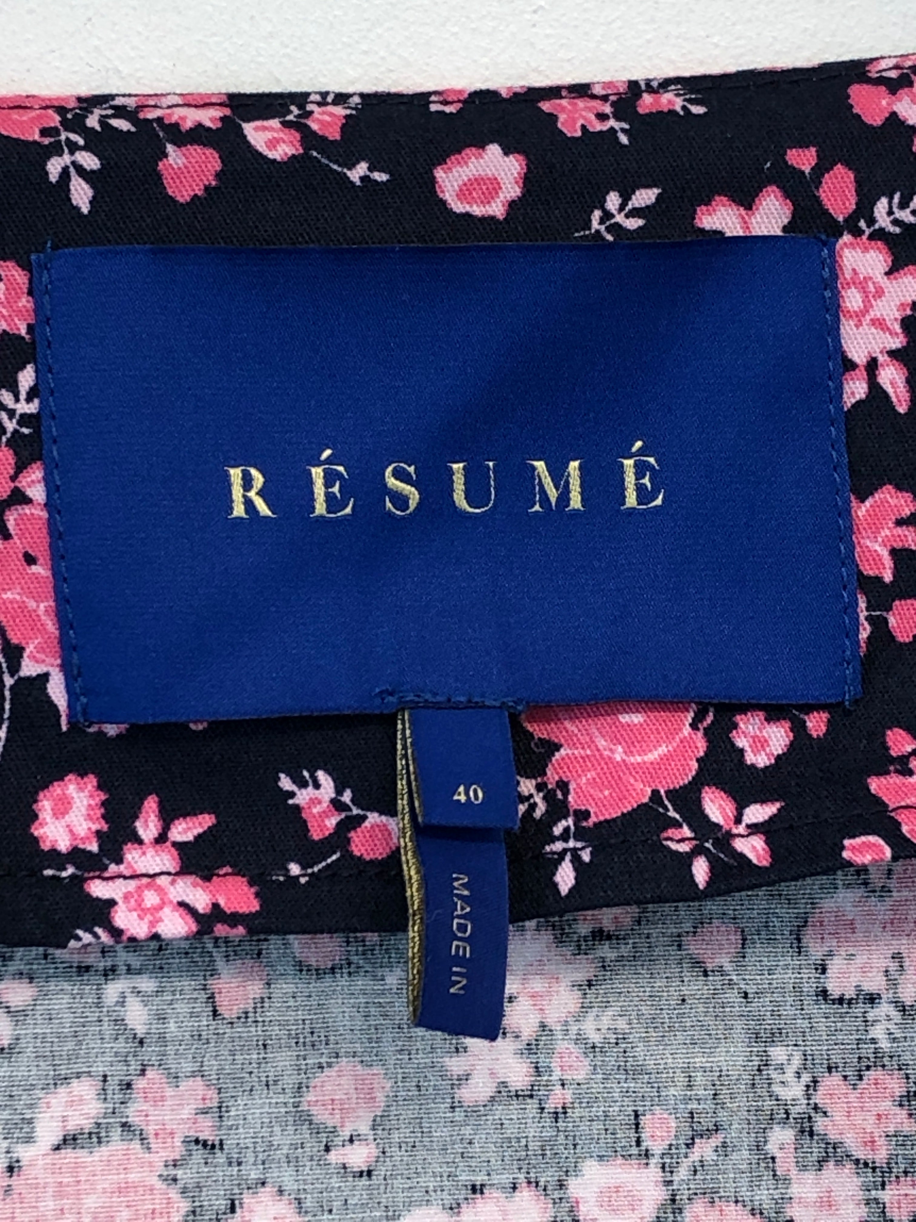 Résumé Skjorte