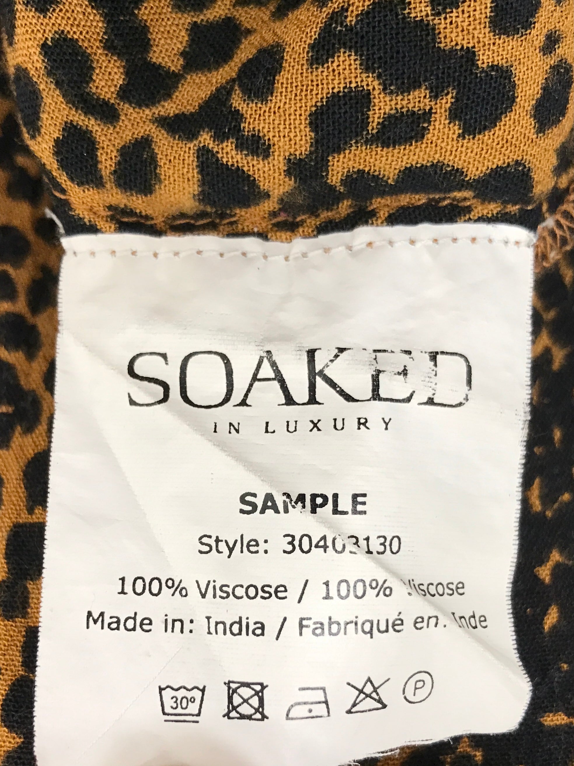 Soaked in Luxury Bluse