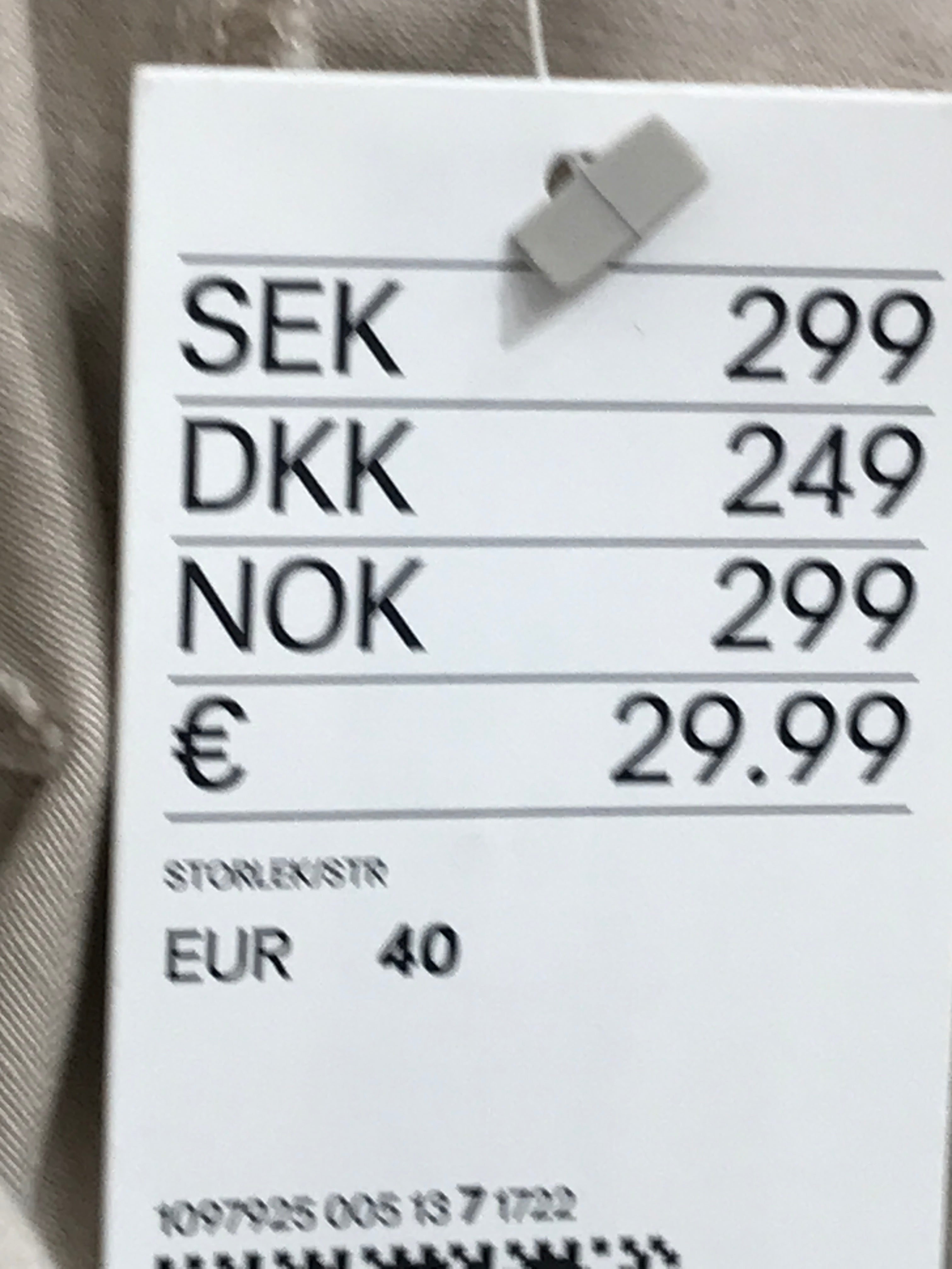 H&M Bukser