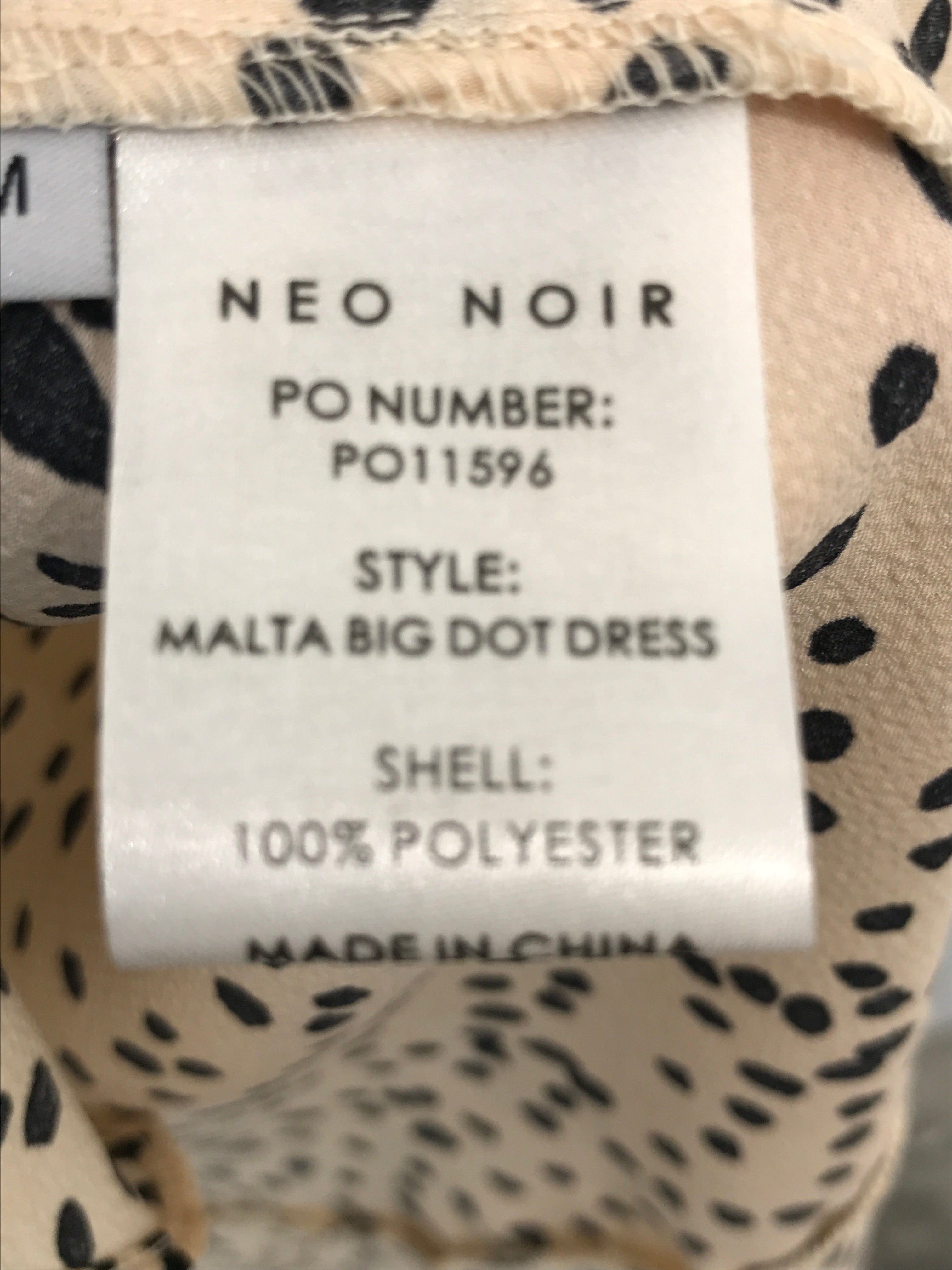 Neo Noir Kjole