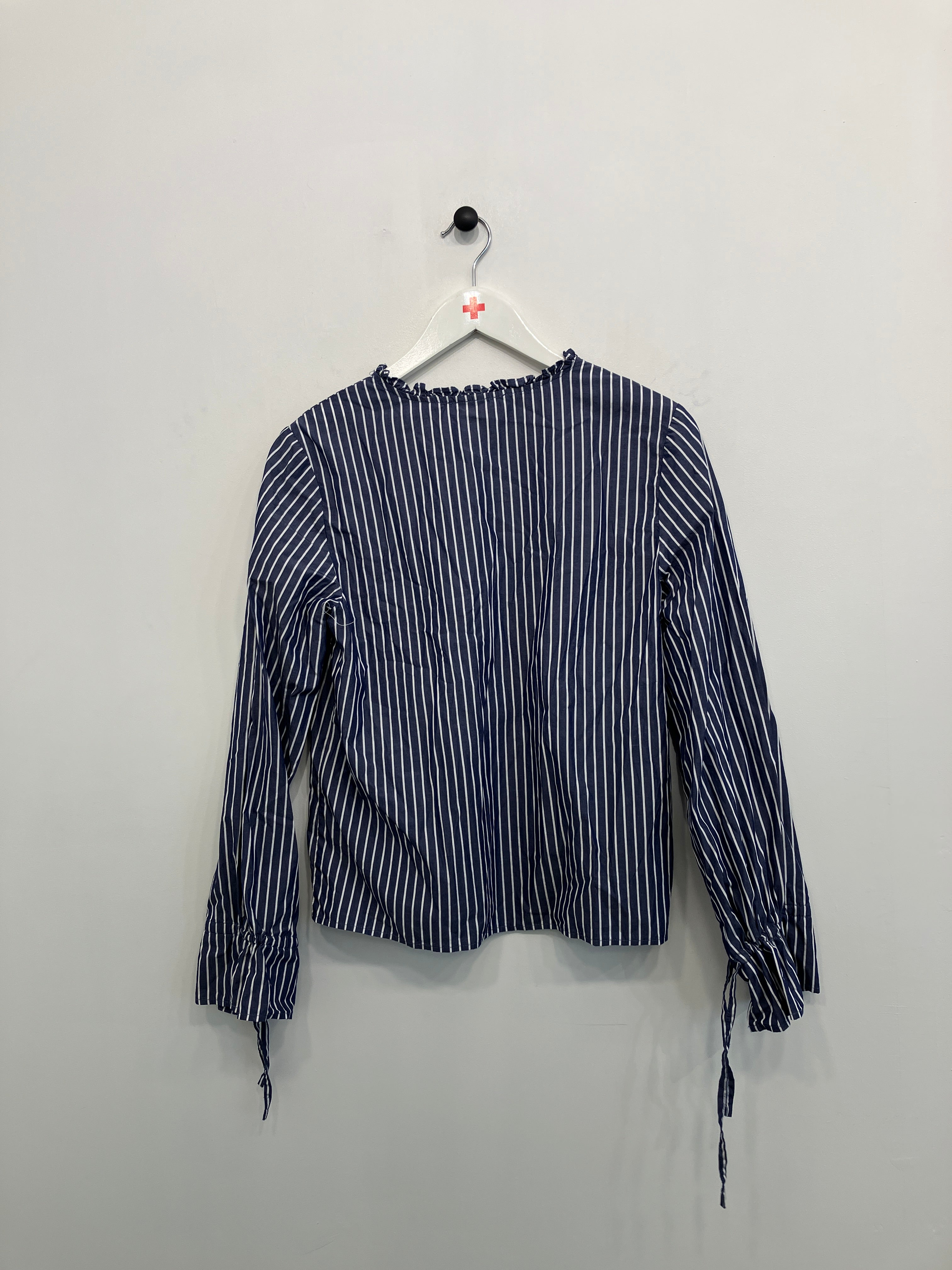 Stribet Bluse