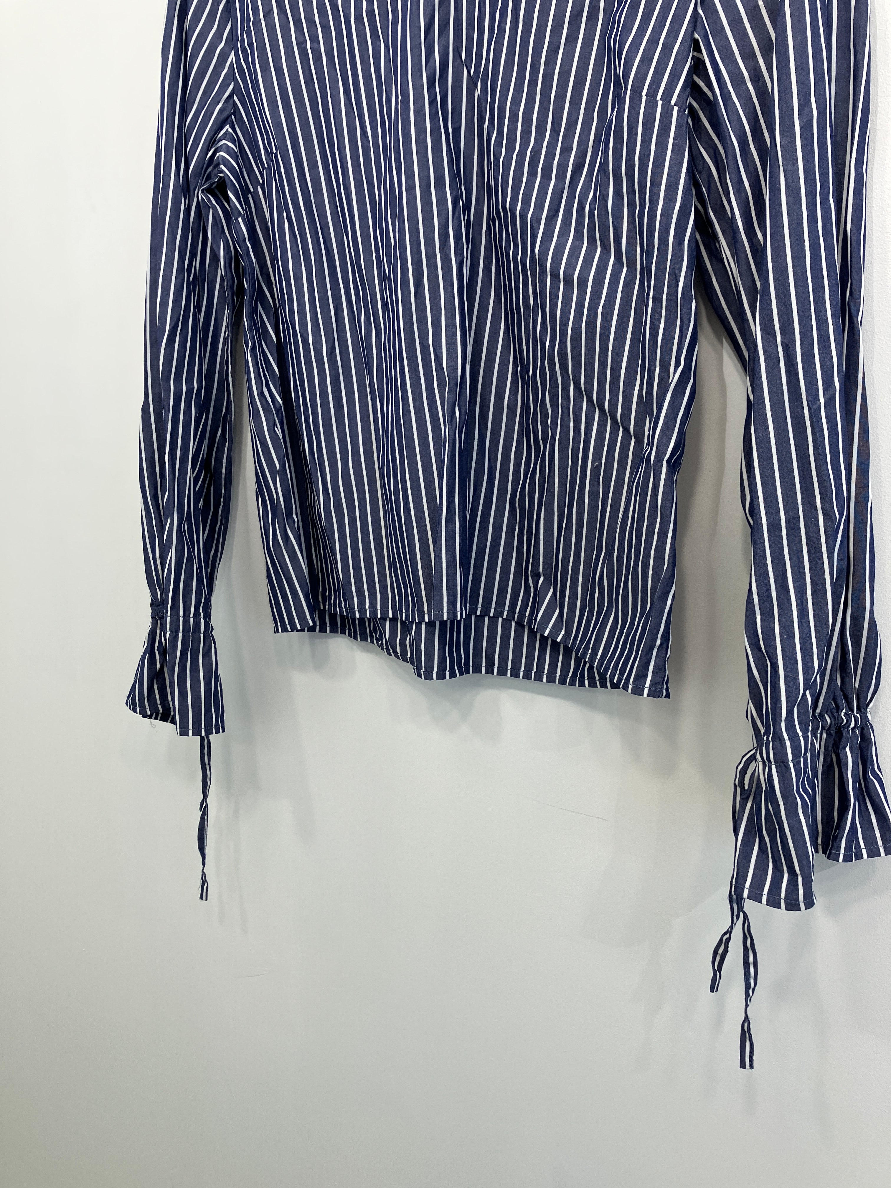 Stribet Bluse