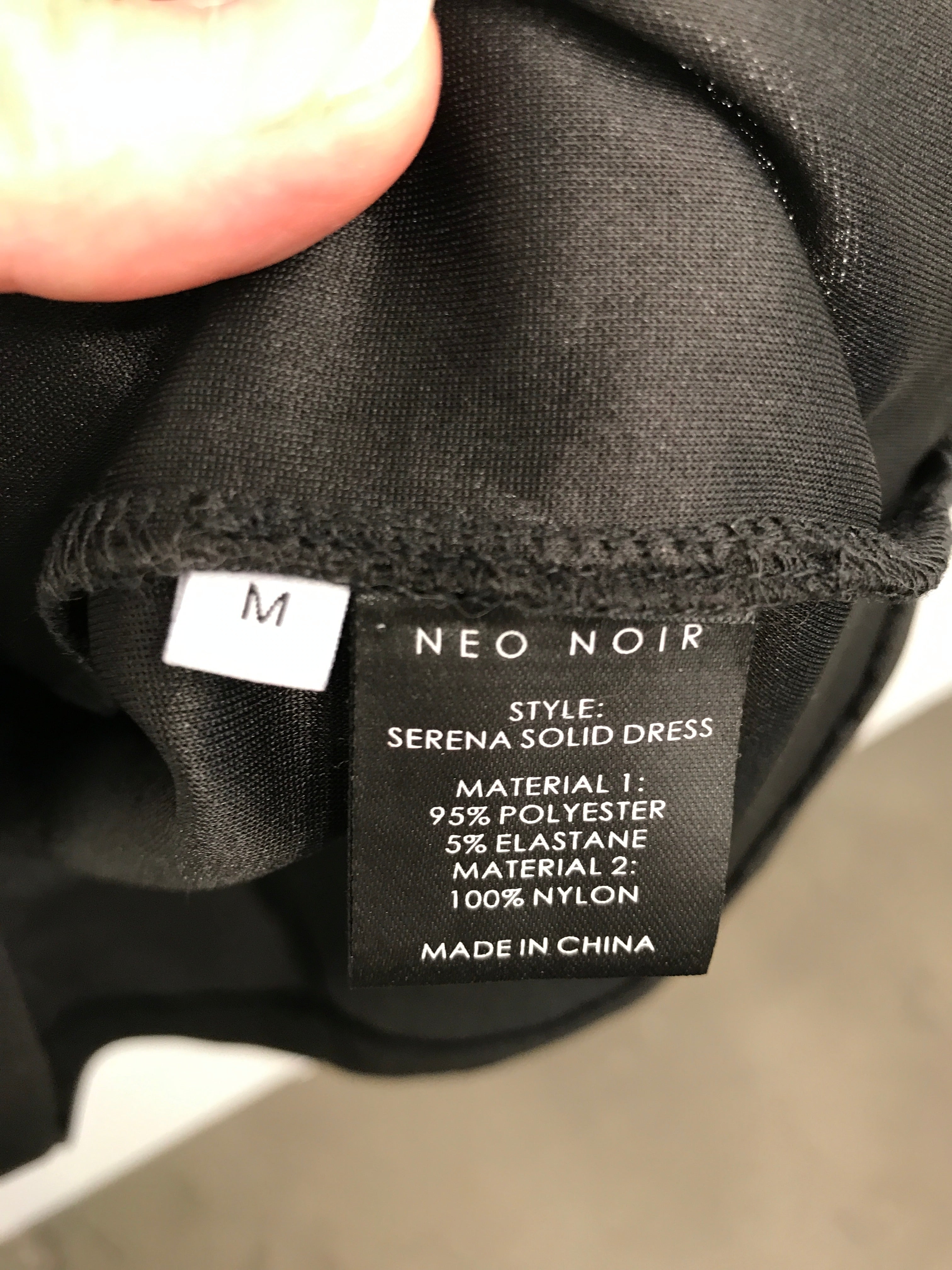 Neo Noir Kjole