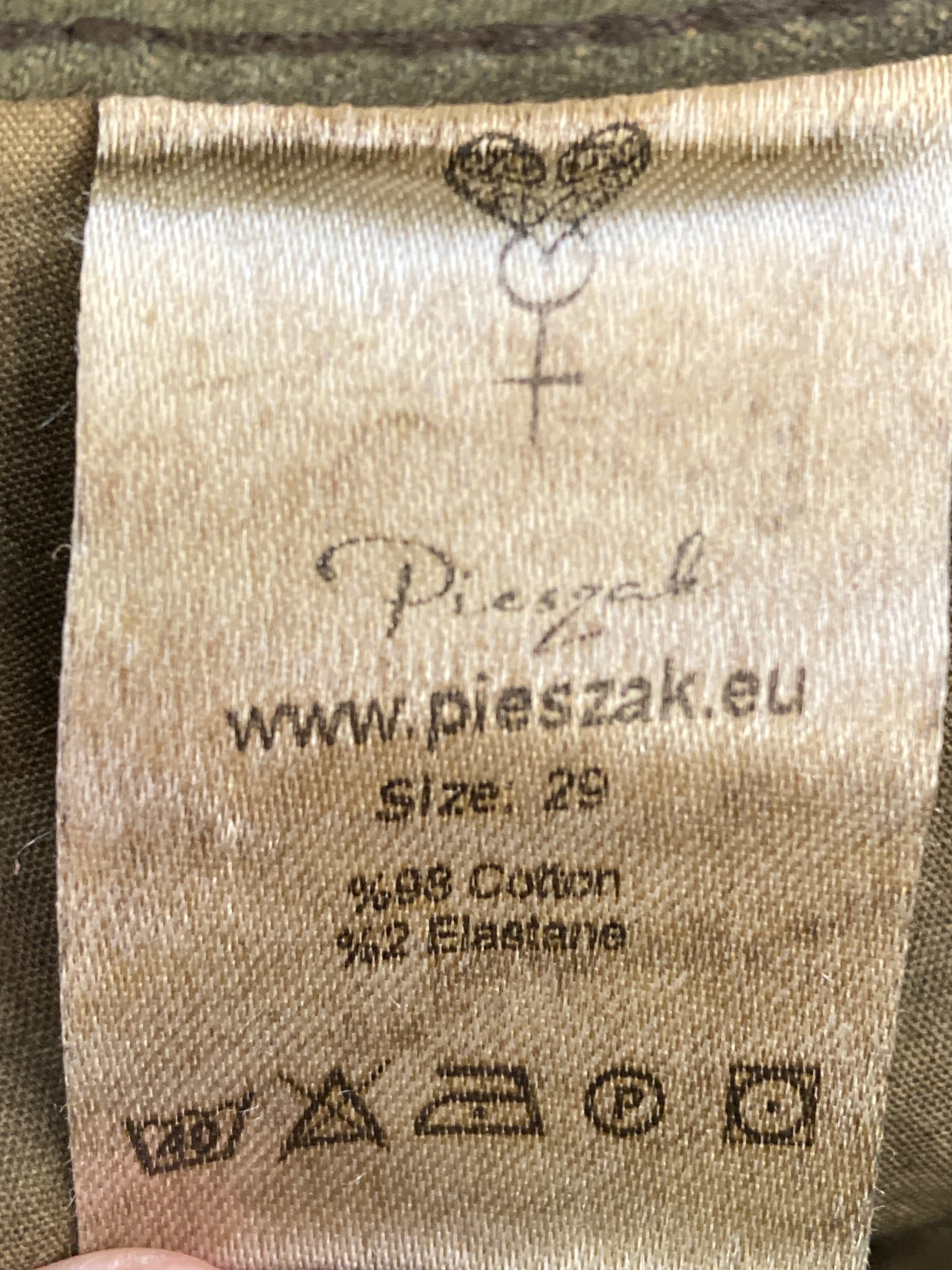 PiesZak Bukser