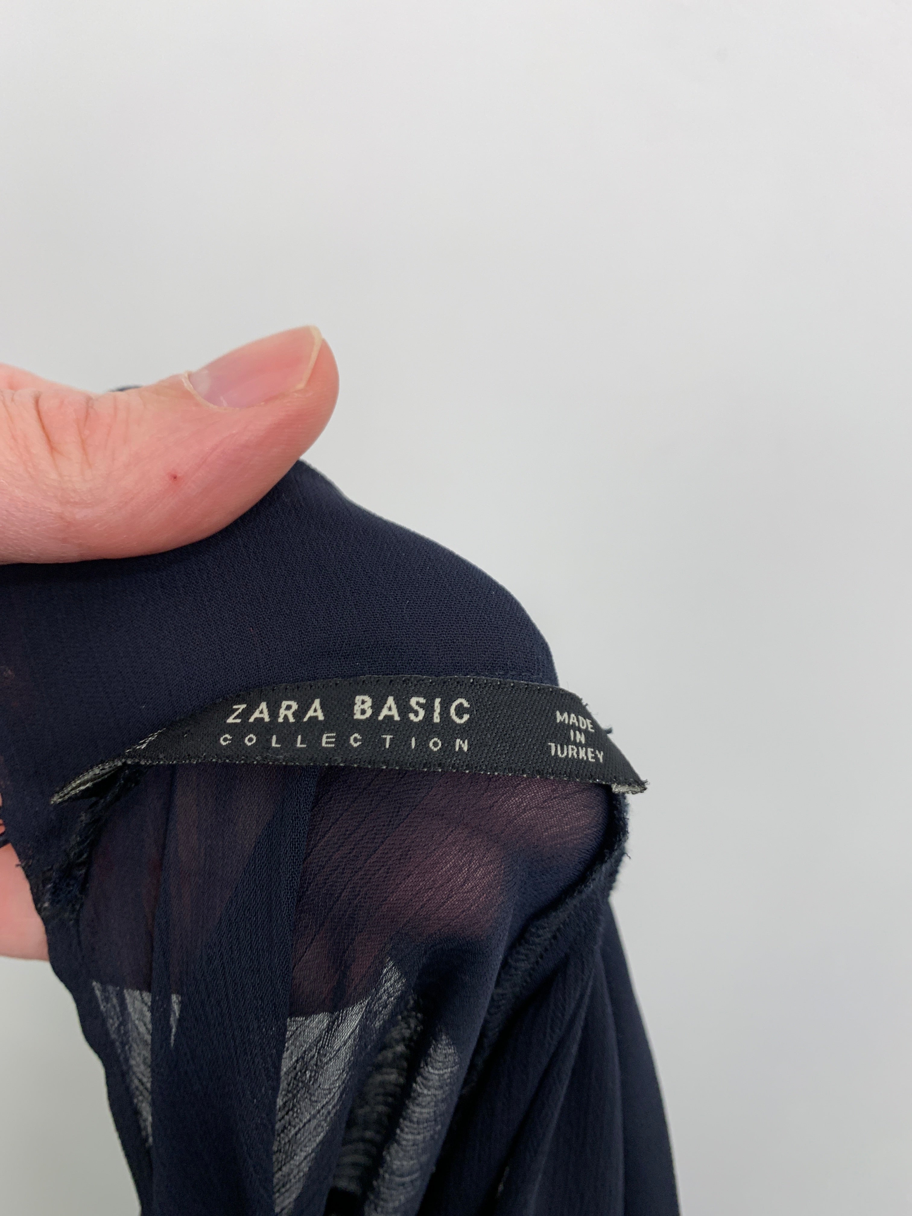 Zara Basic Bluse