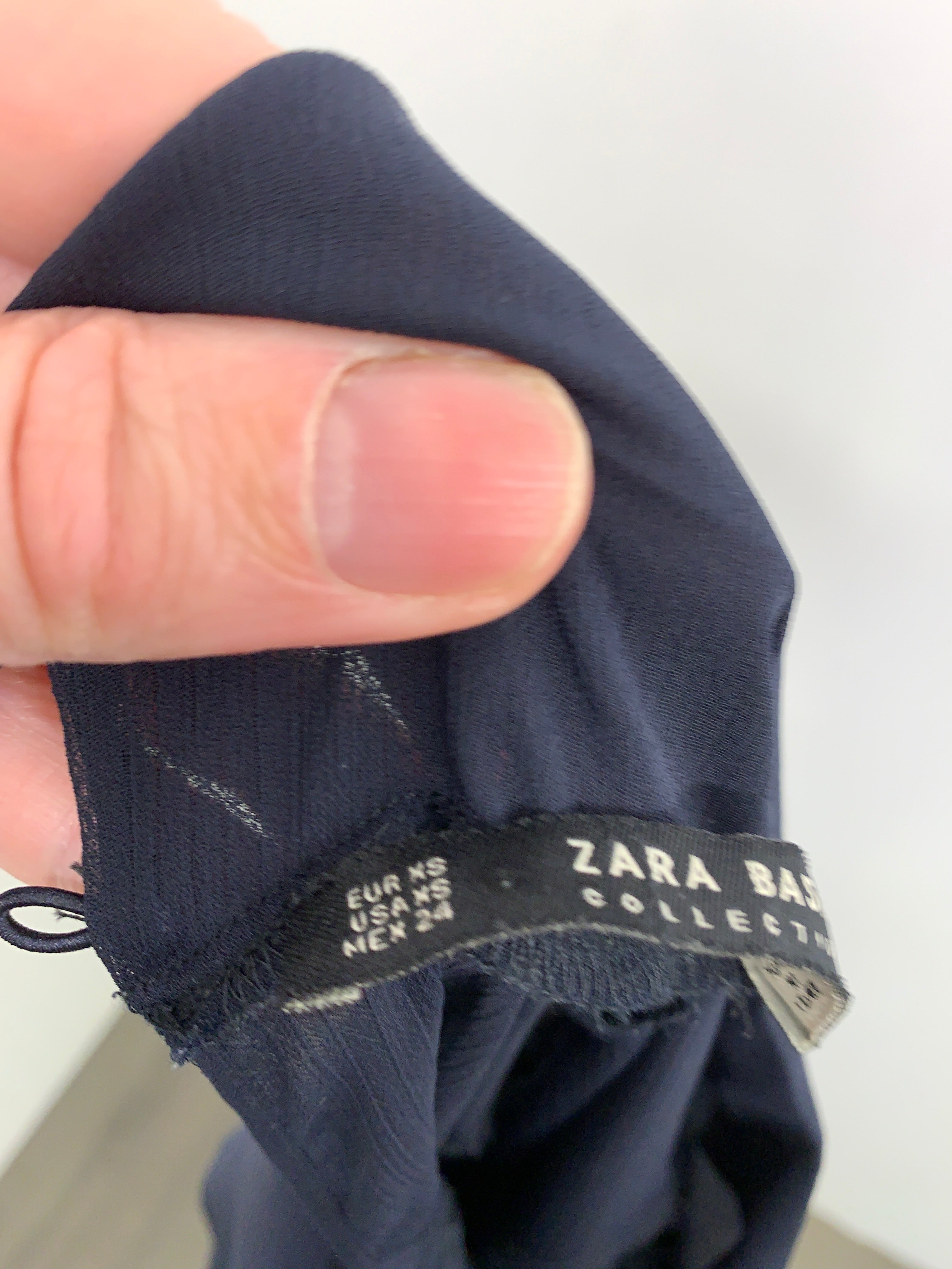 Zara Basic Bluse