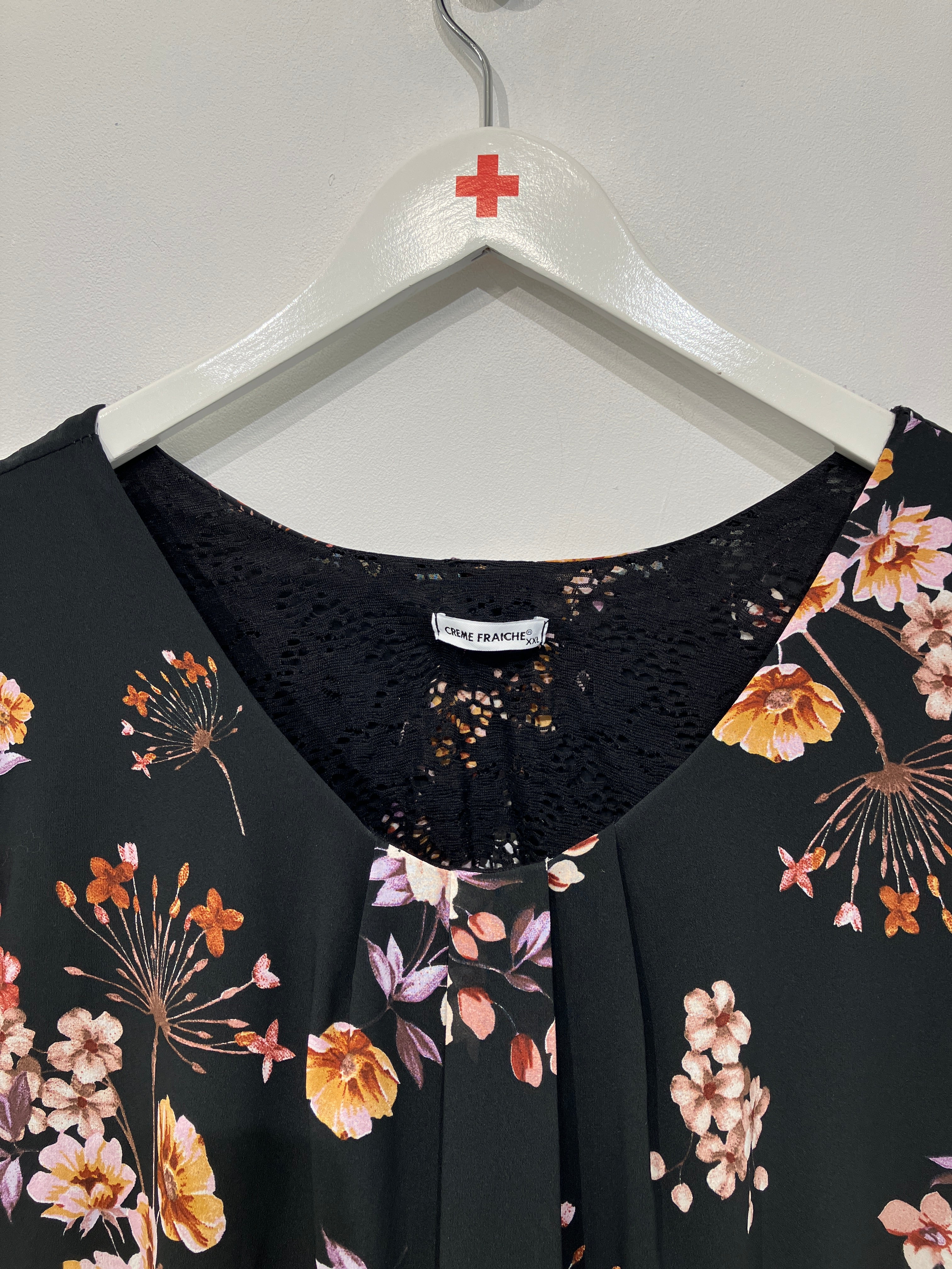 Creme Fraiche Bluse