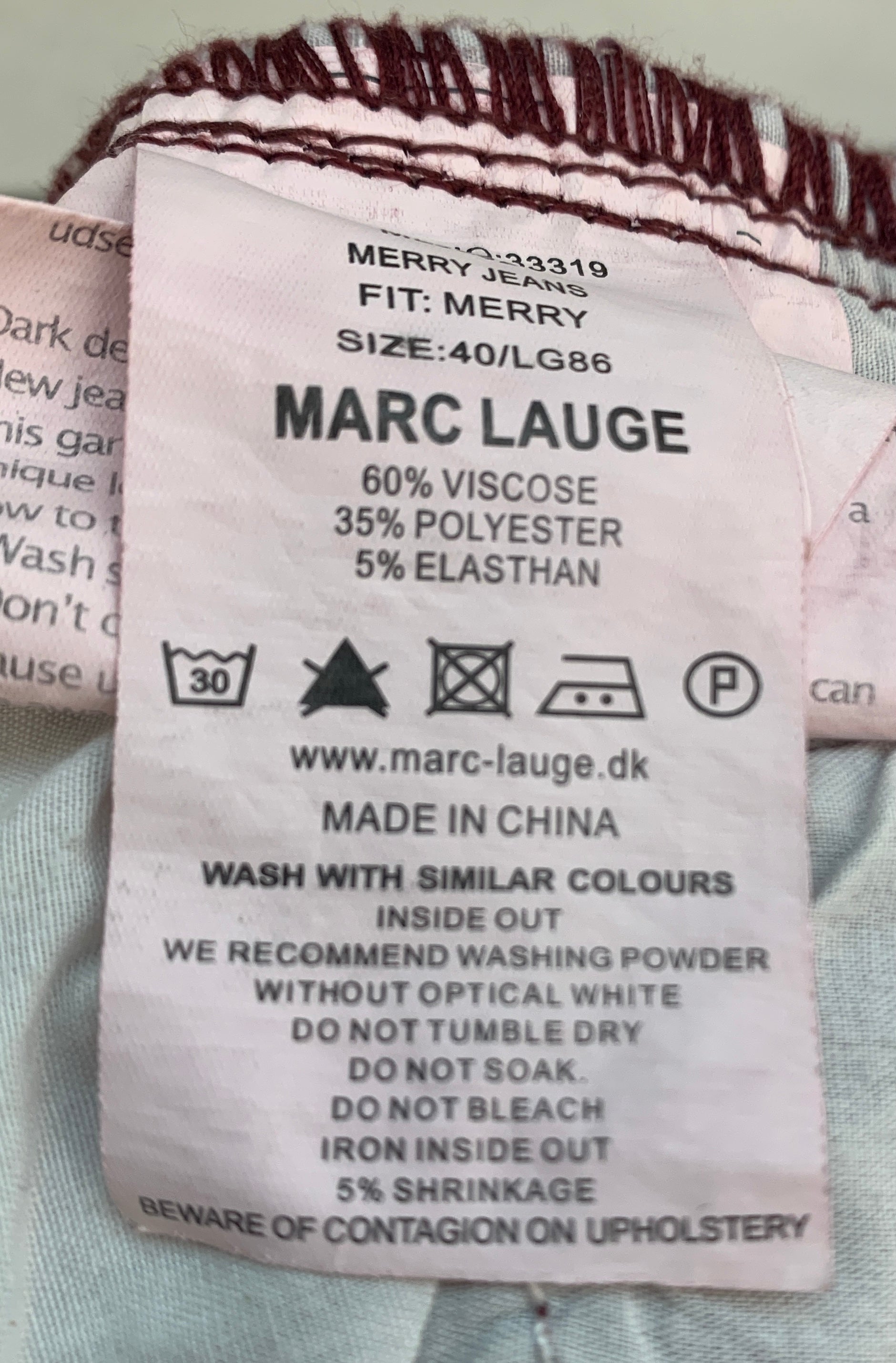 Marc Lauge Bukser
