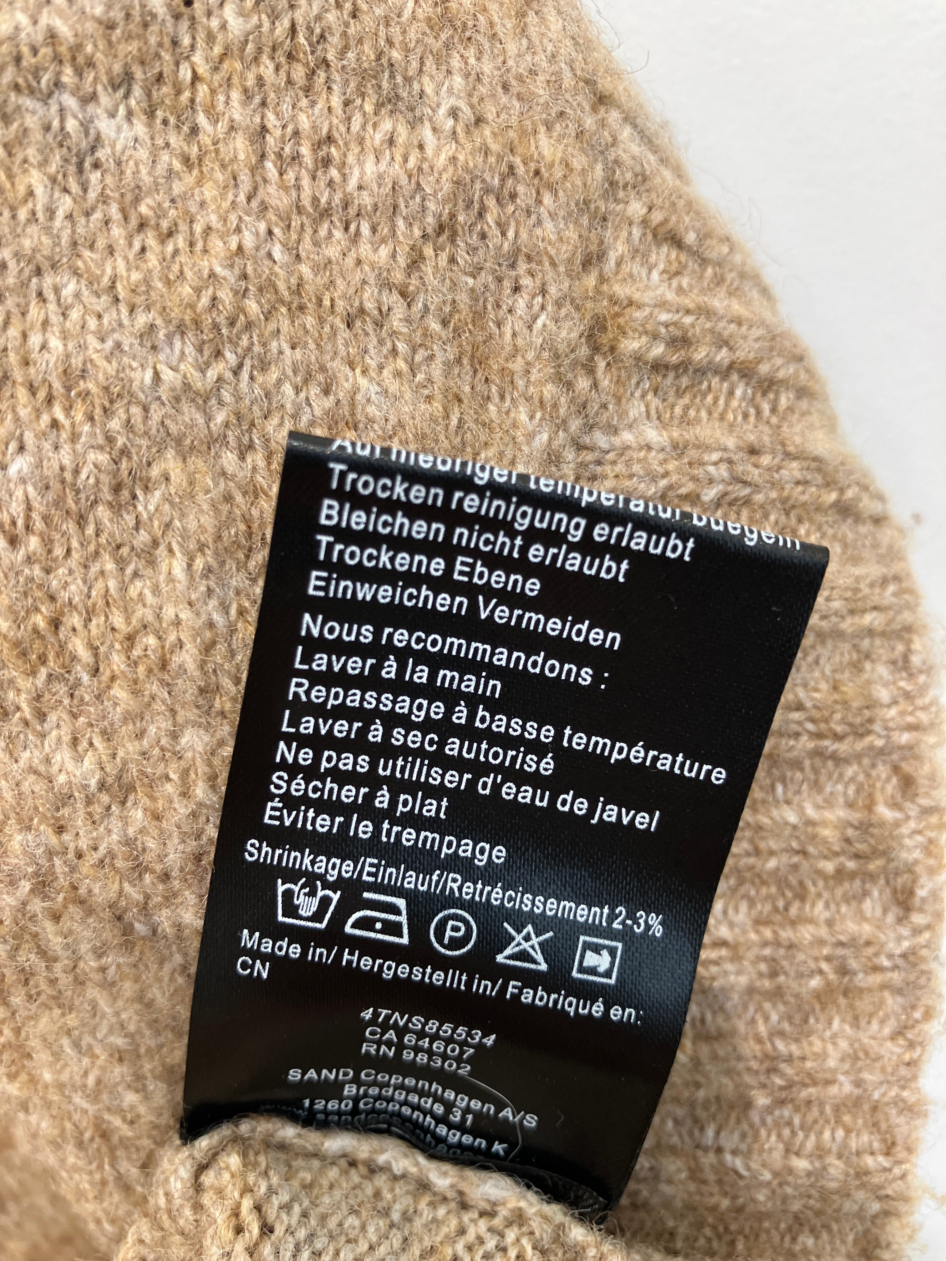 Lene Sand Copenhagen Strik