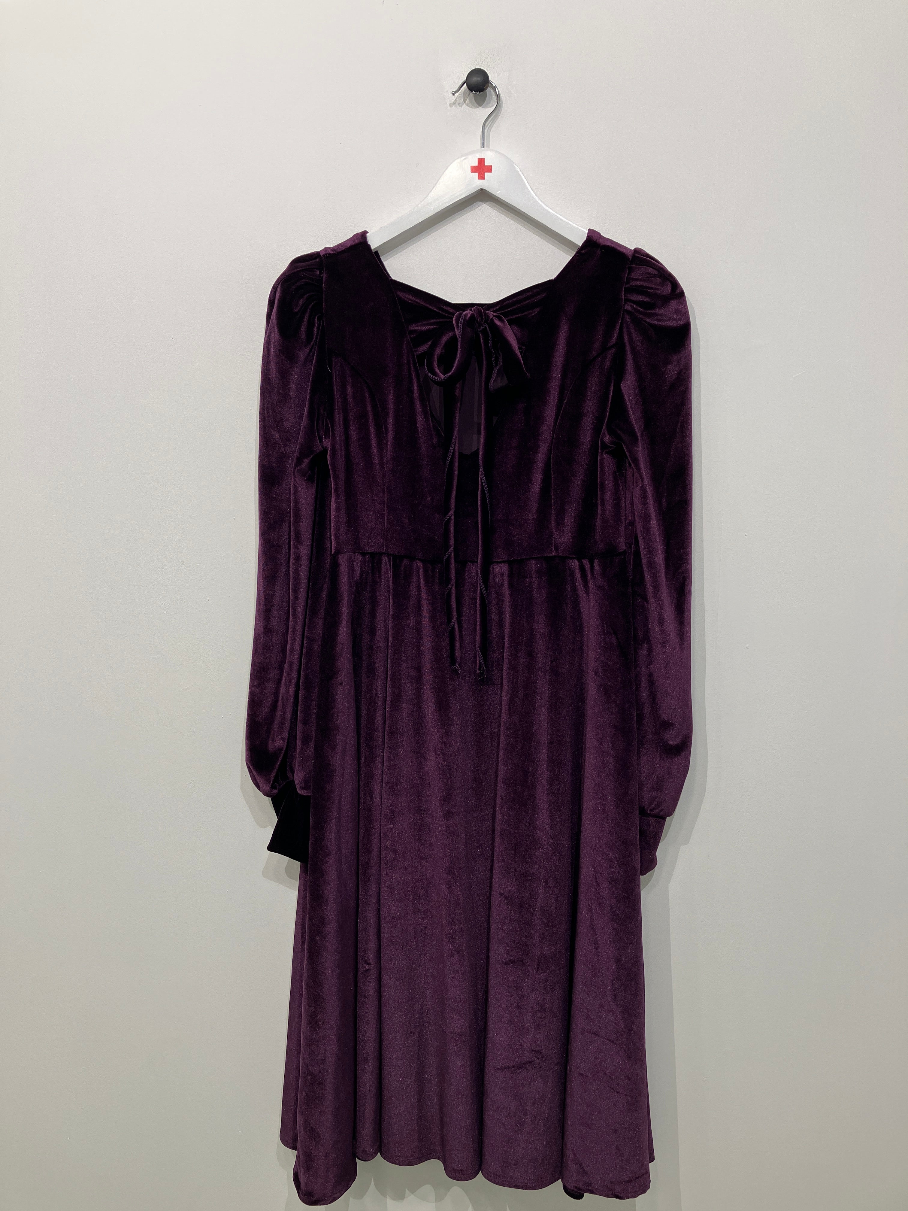 Rozovy Velour Kjole