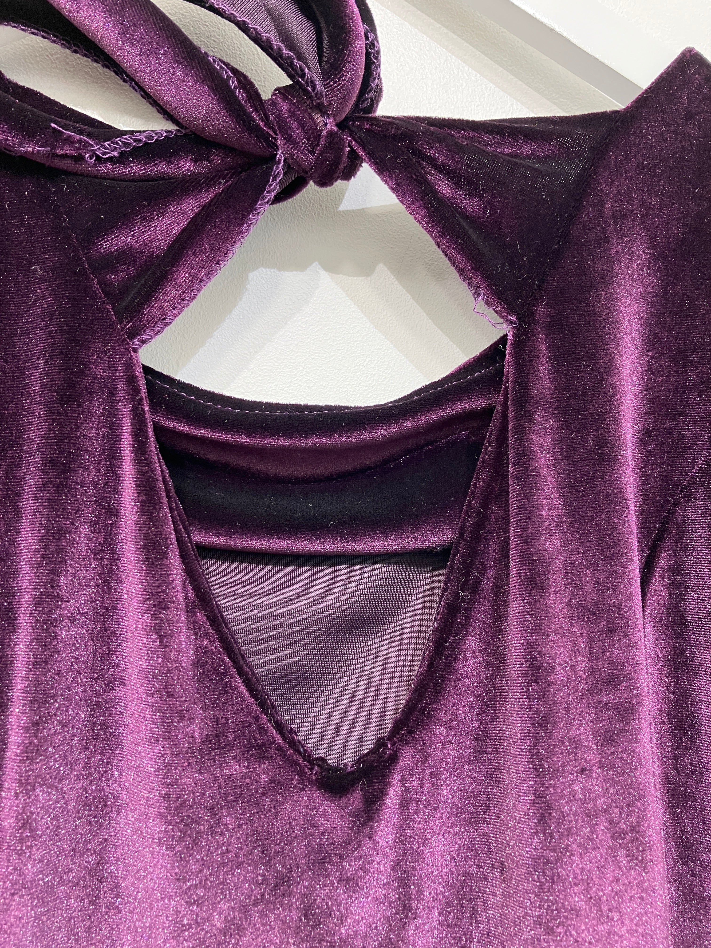 Rozovy Velour Kjole