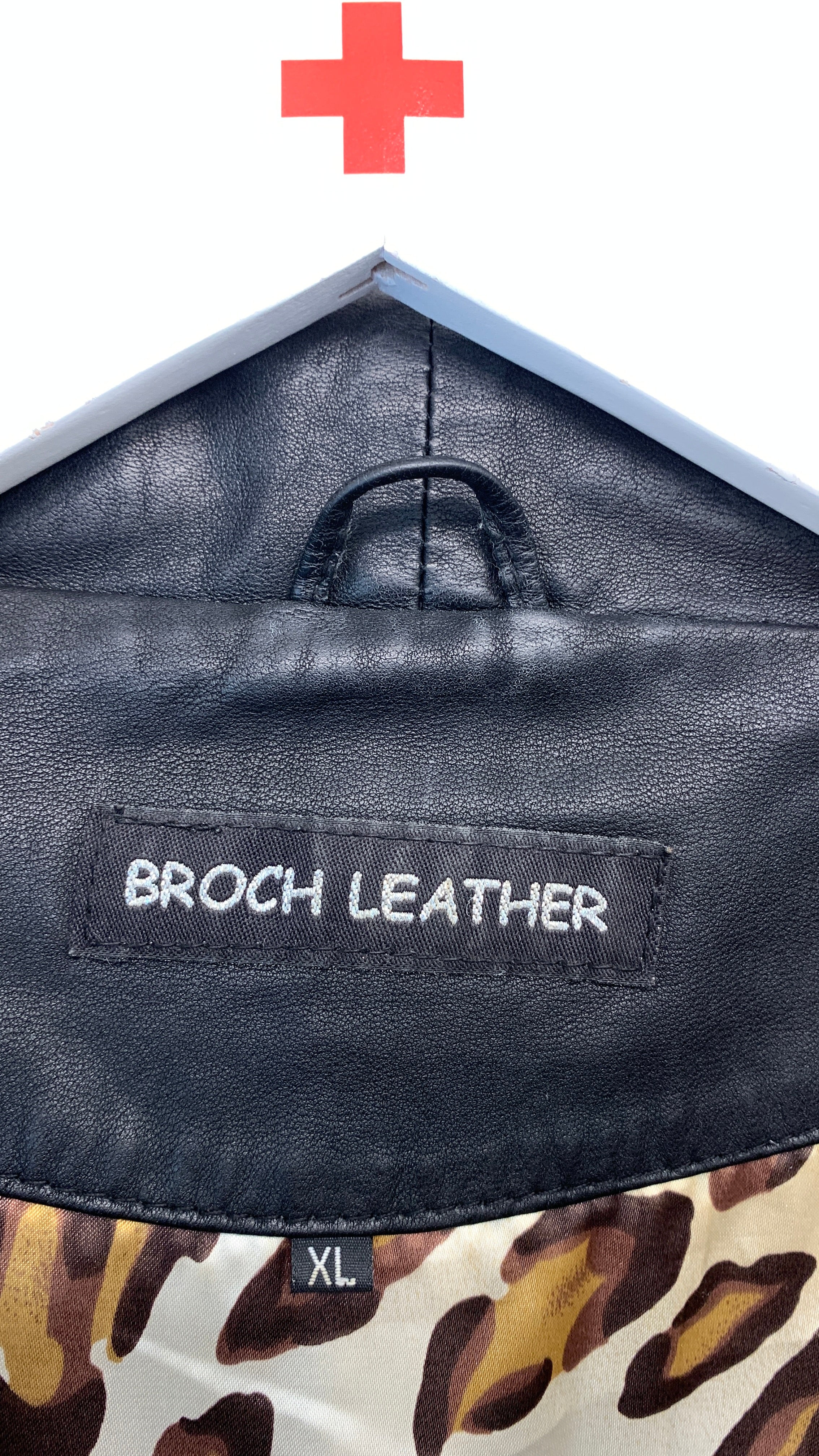Broch Leather Jakke