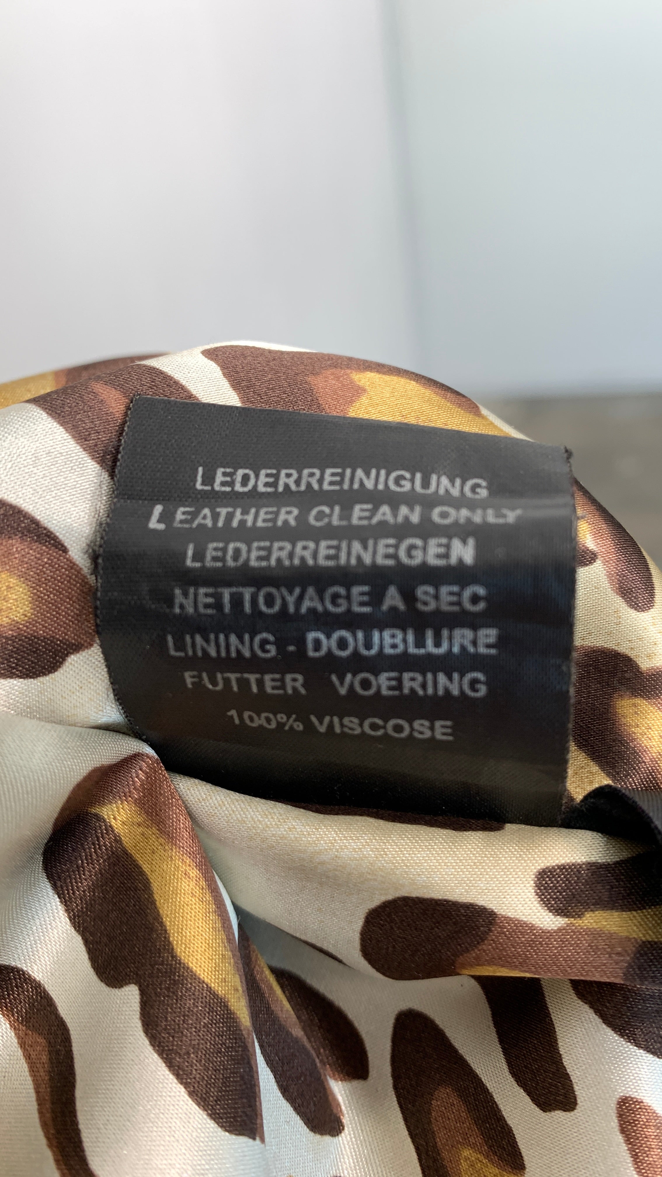 Broch Leather Jakke