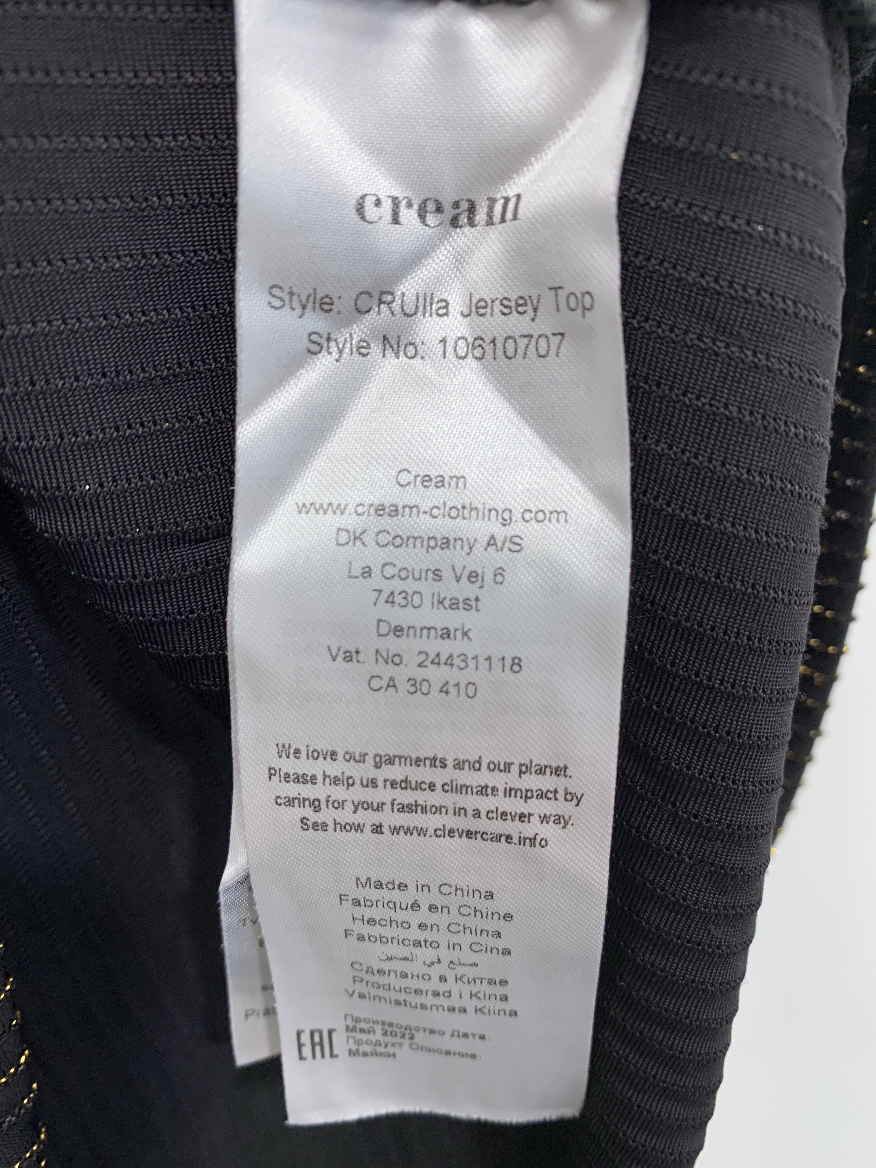 Cream T-shirt