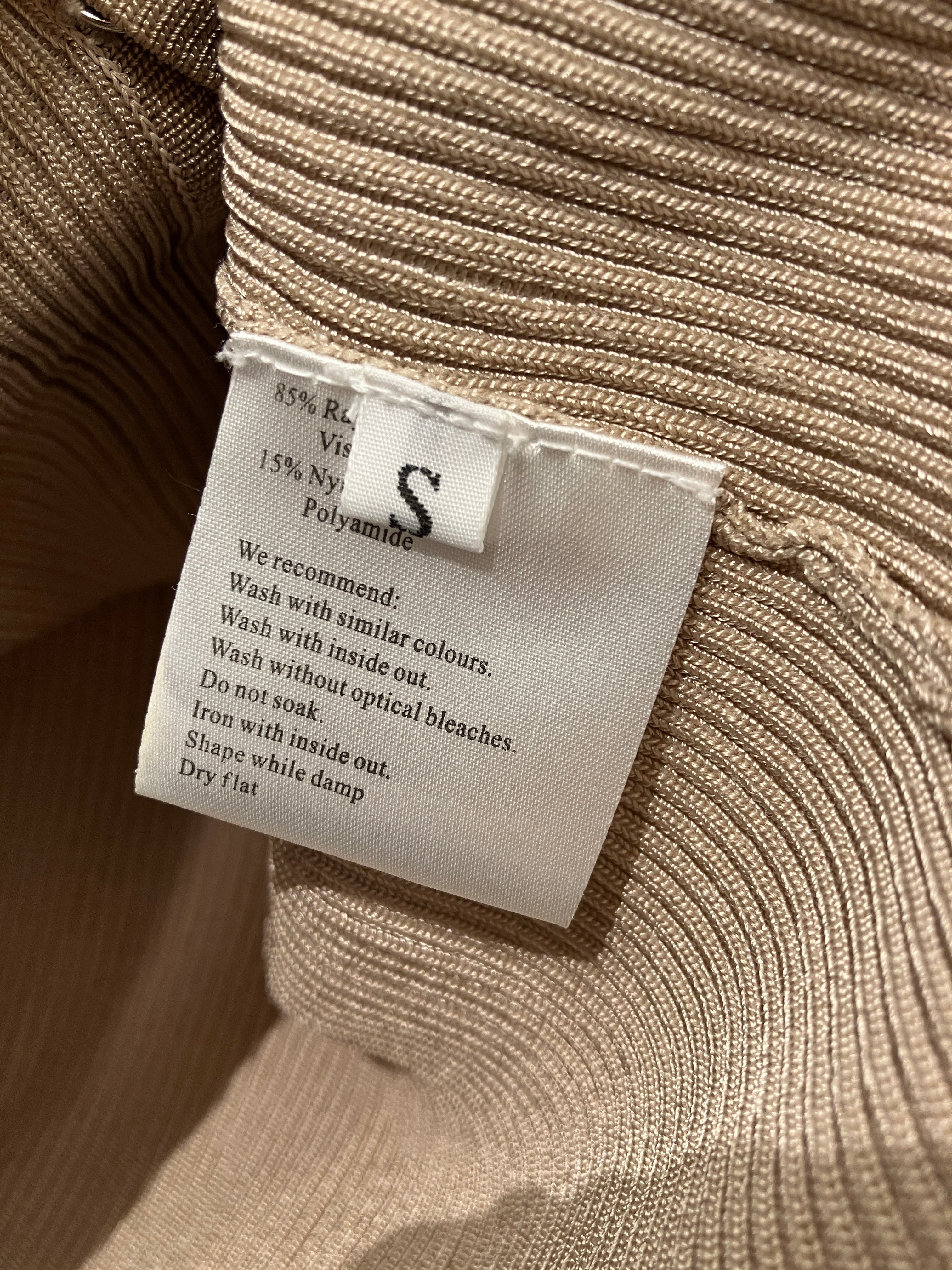 Sand Strik Bluse