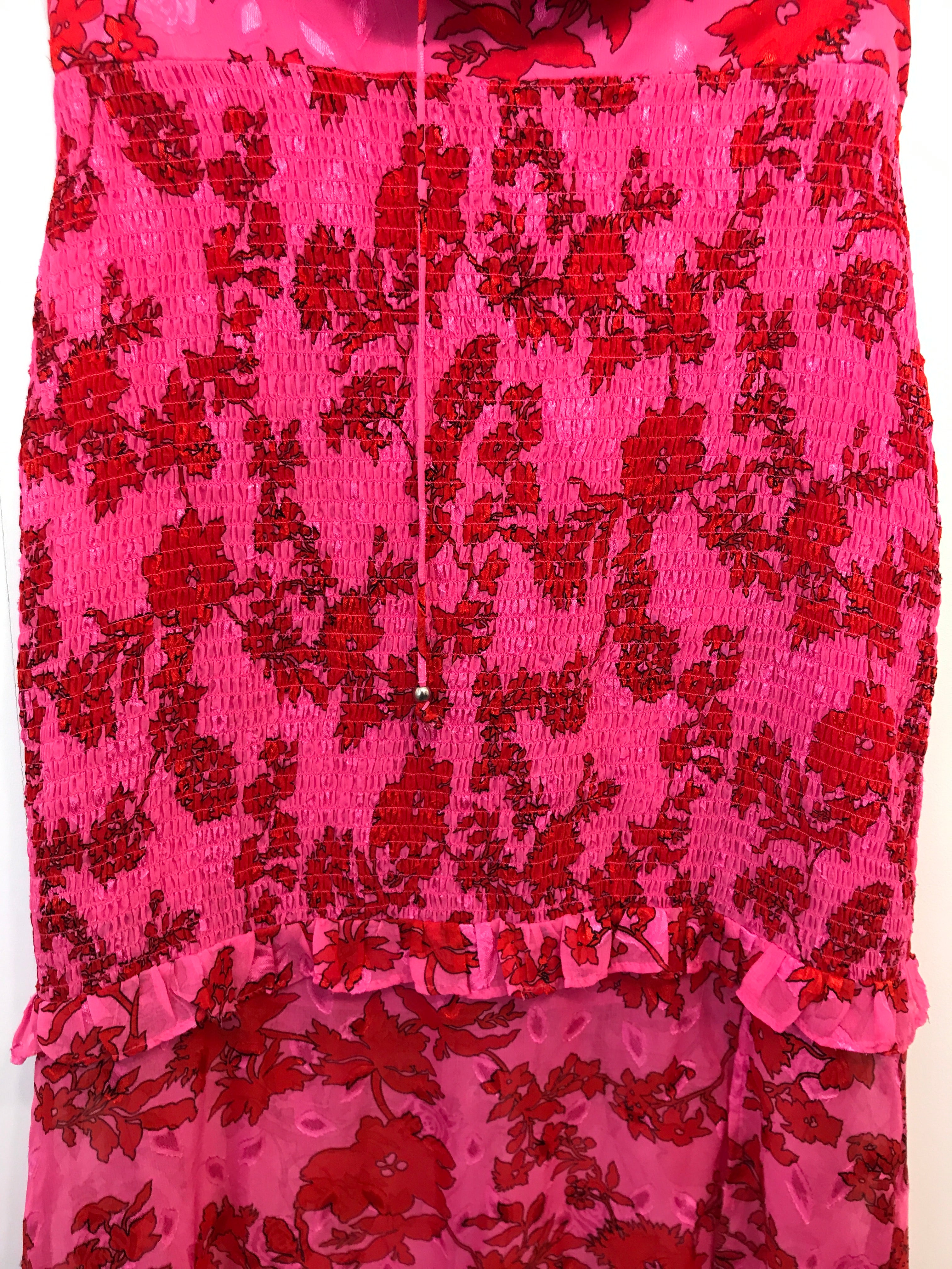 Dark Pink Kjole