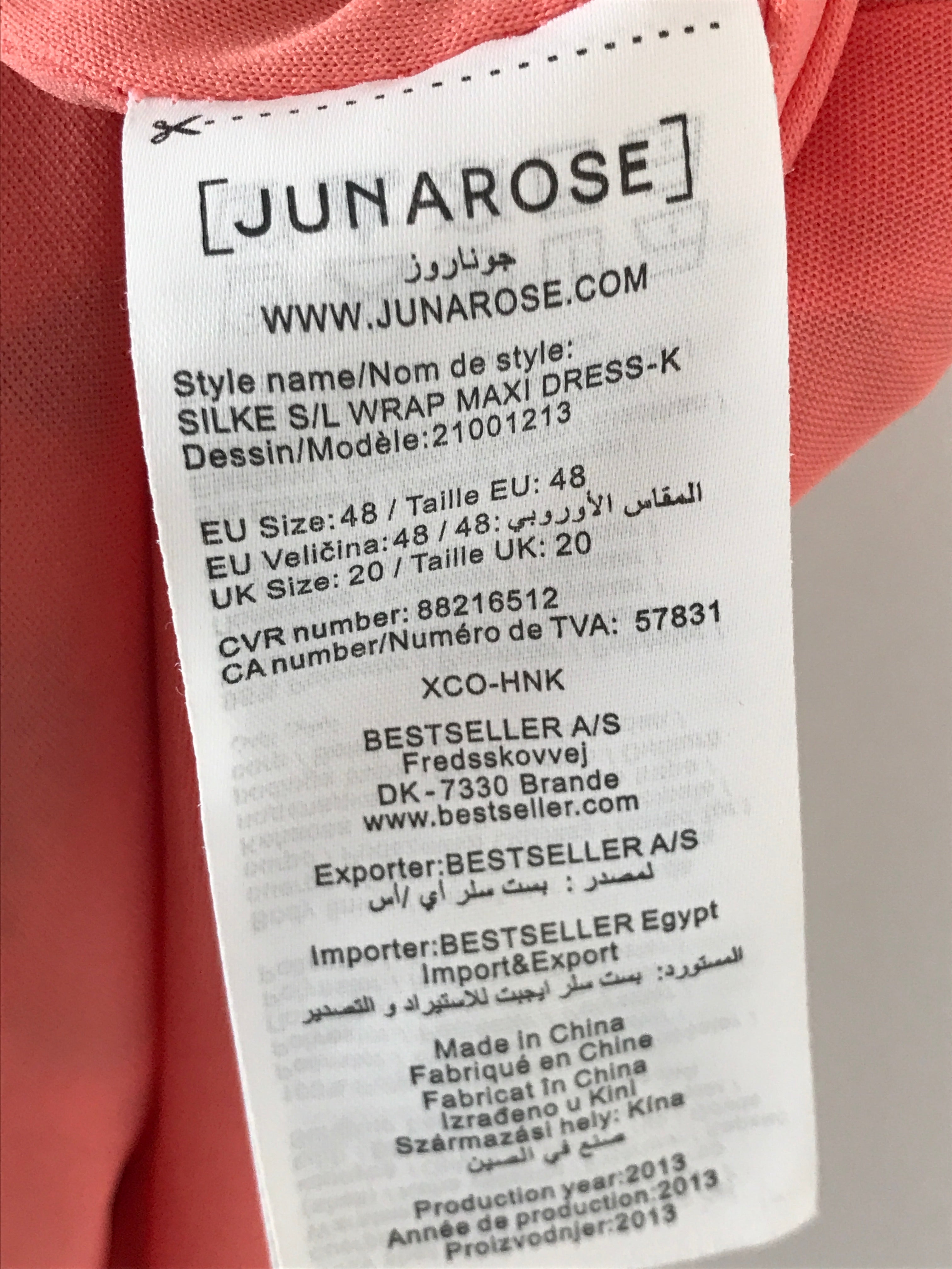 Junarose Kjole