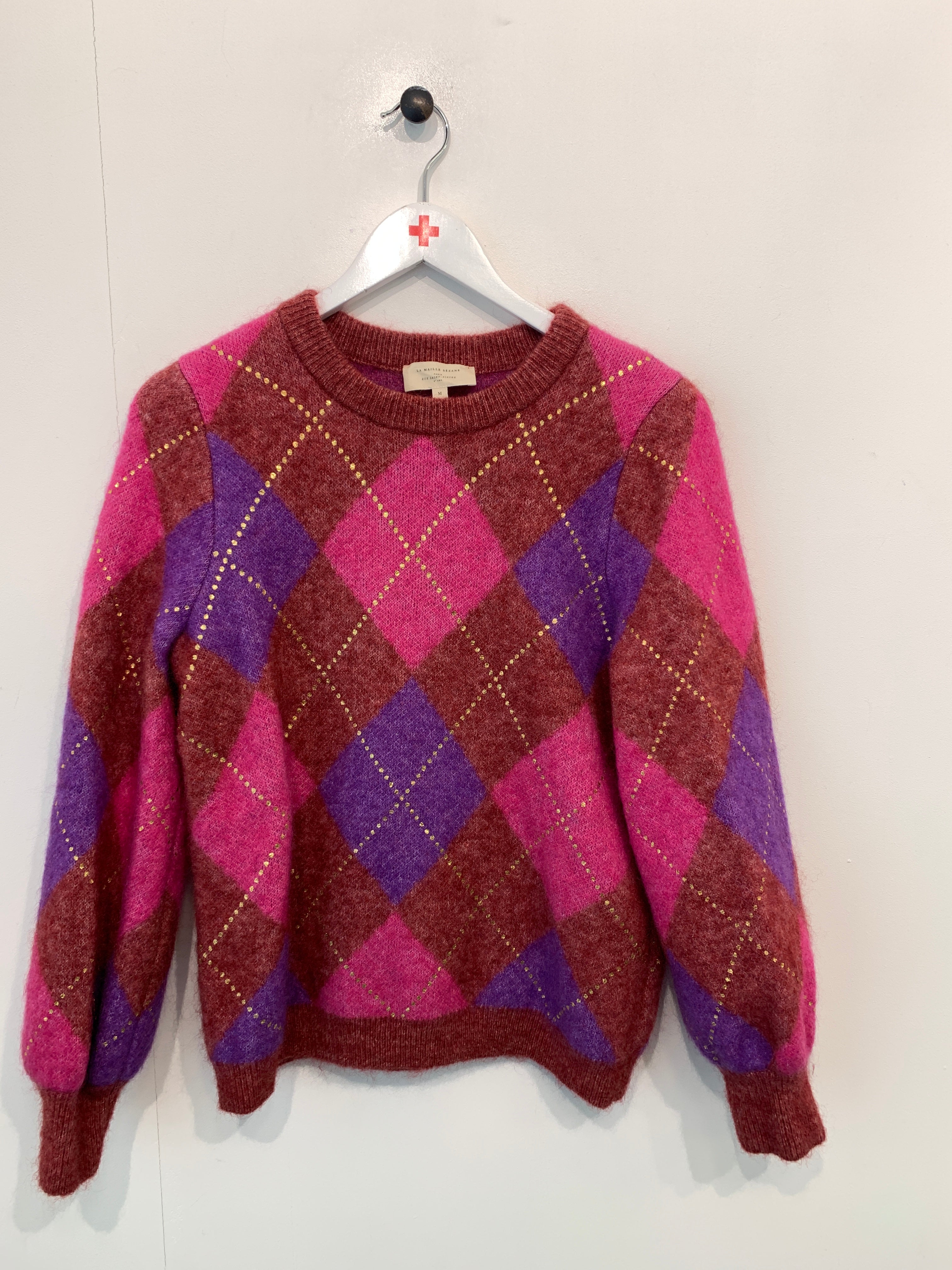La Maille Sézane Strik Bluse